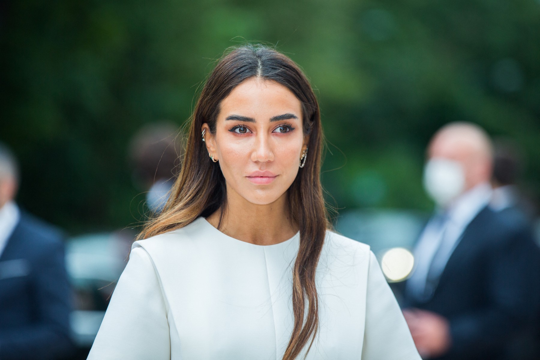 Arrivals - Fragance Dinner At La Fondation Louis Vuitton In Paris
