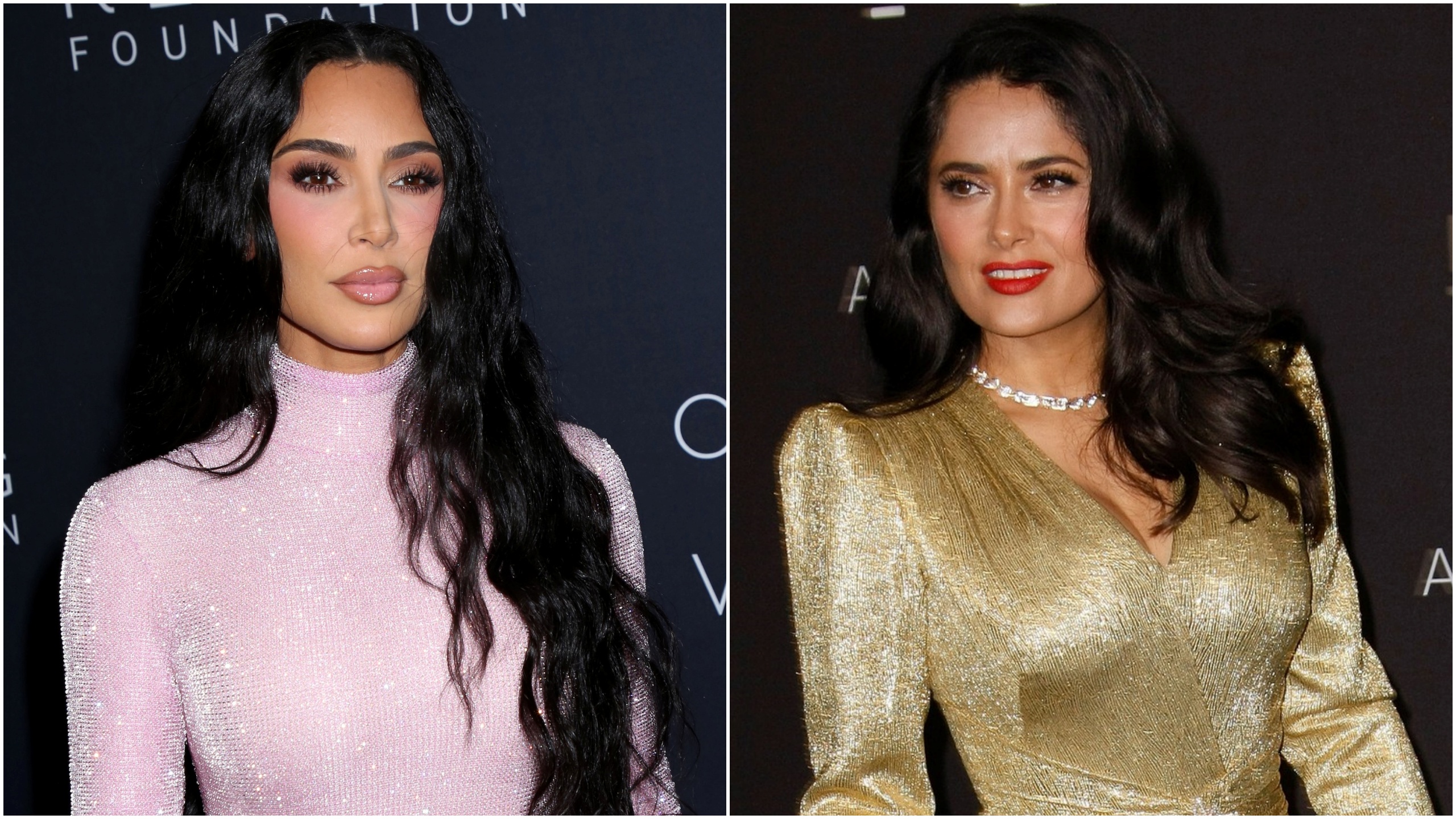 Kim Kardašijan i Selma Hajek, kombo Foto: Steven Bergman/AFF-USA.COM / MEGA / The Mega Agency / imageSPACE / SplashNews.com / Splash / Profimedia