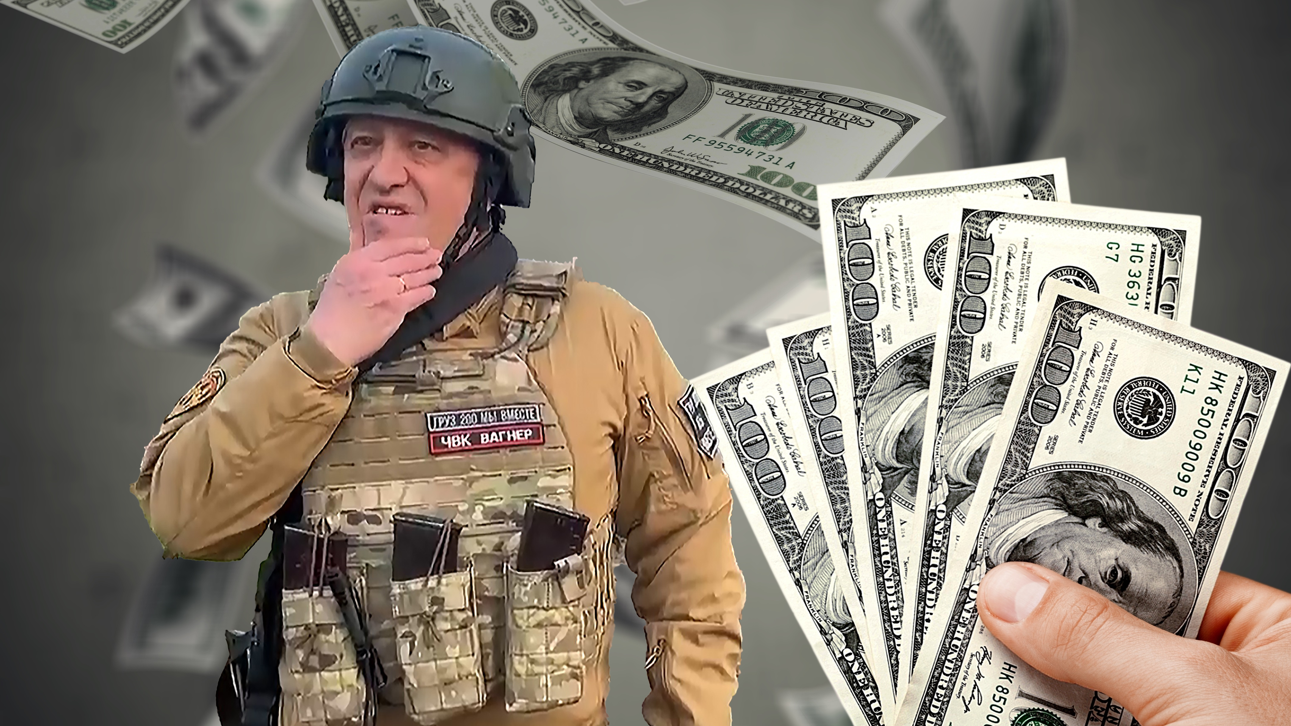 Prigožin, Rusija pare kombo Sad,Man,Looking,At,His,Wallet,With,Money,Dollar,Banknotes