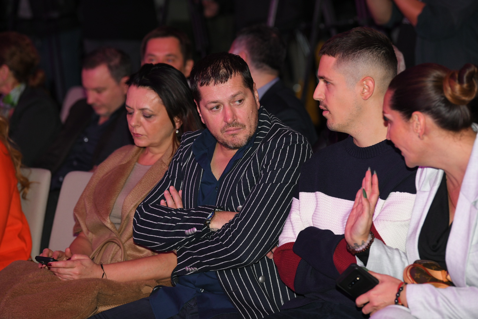 Beograd 08. novembar 2023. Modna revija carapa brenda Lady B Be a Lady folk pevacice Lepe Brene Foto:Amir Hmazagić/Nova.rs