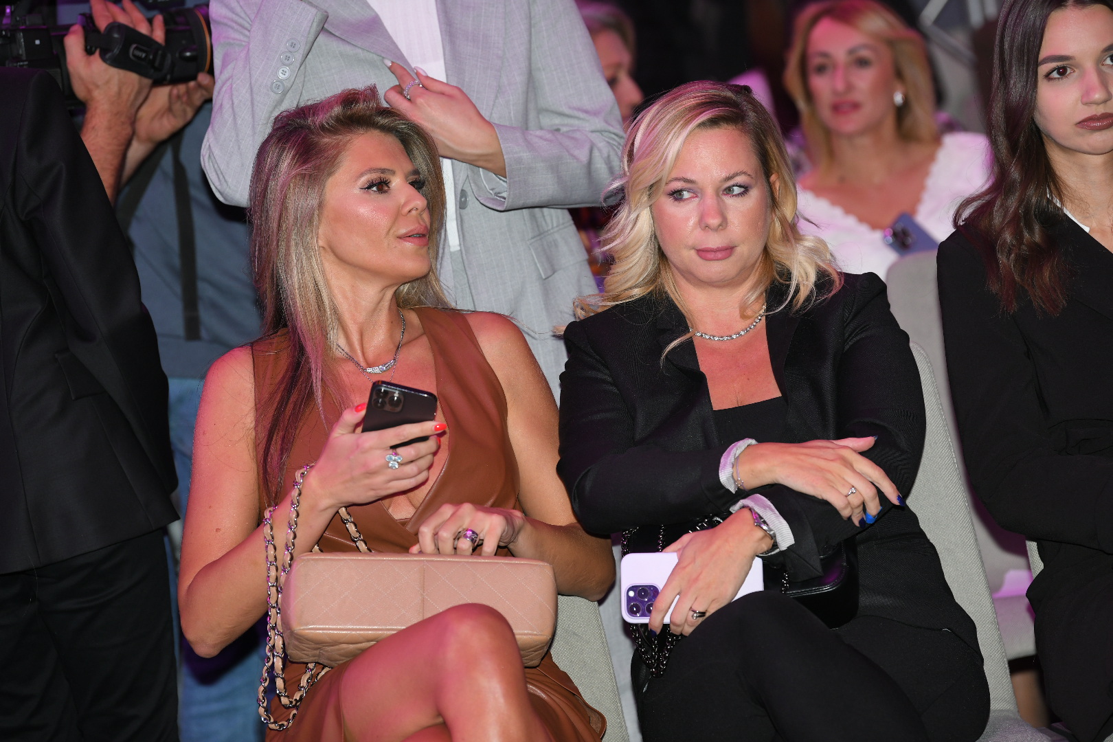 Beograd 08. novembar 2023. Modna revija carapa brenda Lady B Be a Lady folk pevacice Lepe Brene Foto:Amir Hmazagić/Nova.rs