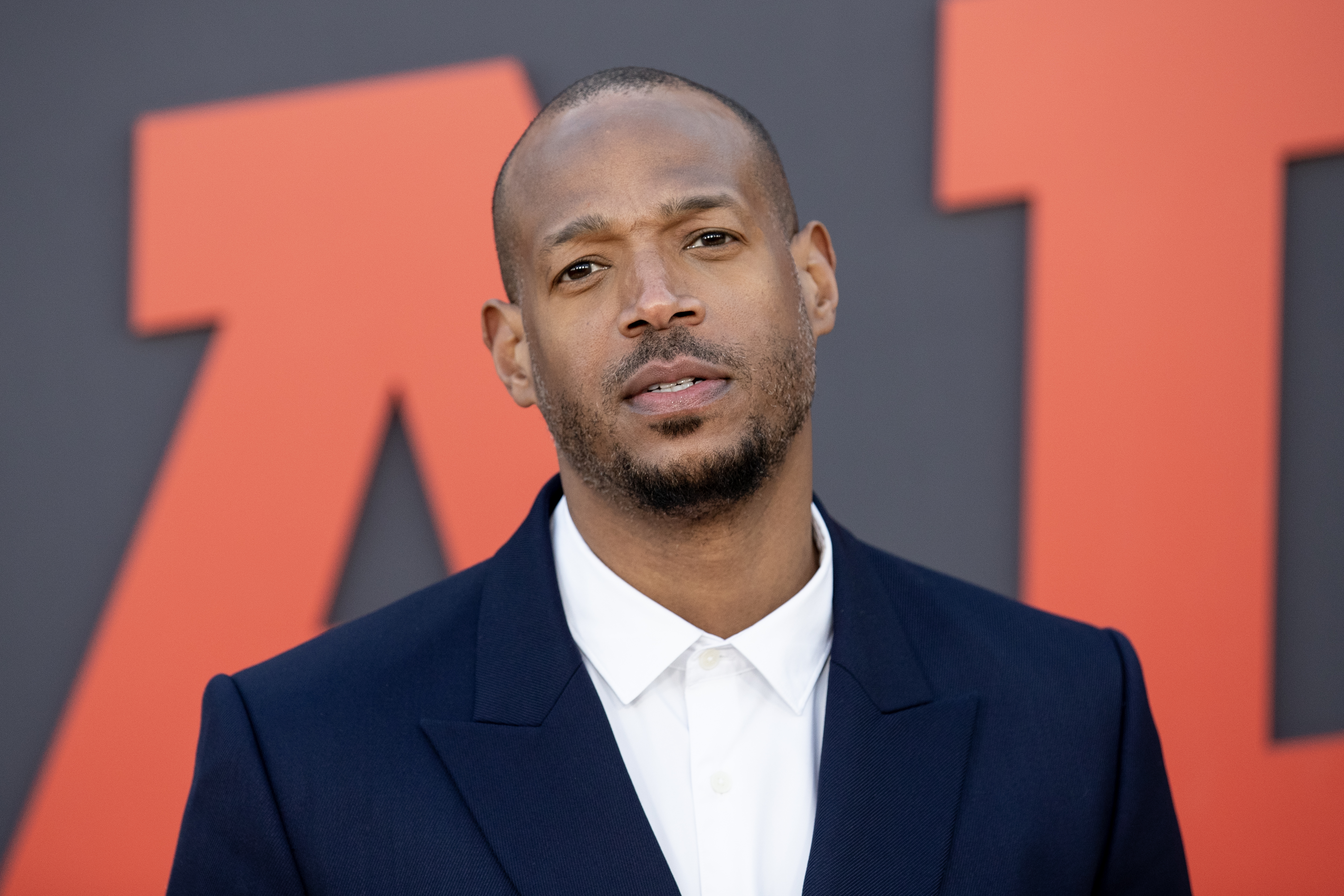 epa10546381 US actor Marlon Wayans attends the premiere of Air at the Regency Village Theatre in Los Angeles, California, USA, 27 March 2023. The movie with be released in theaters on April 5, 2023.  EPA-EFE/ETIENNE LAURENT
