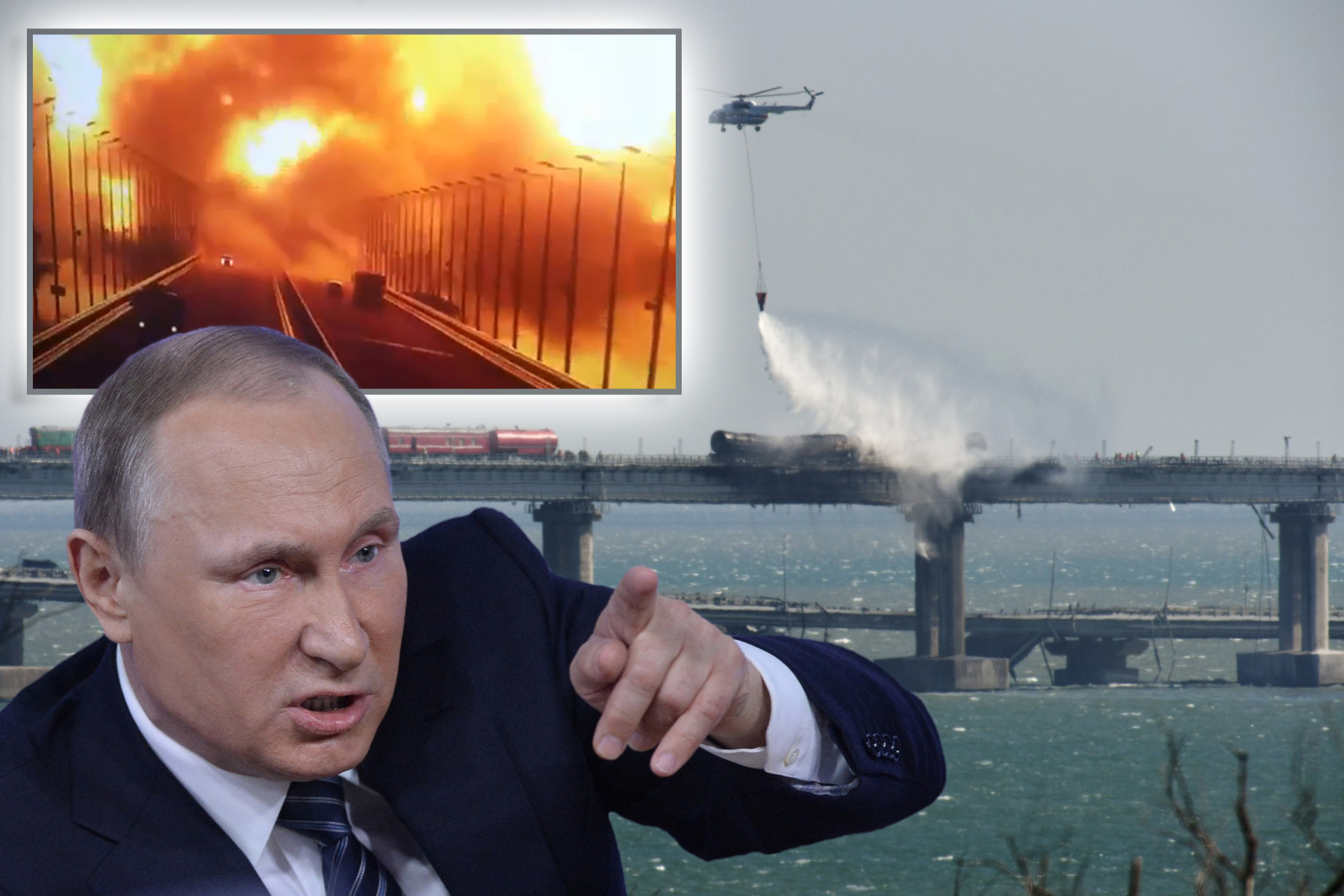 Russia Crimean Bridge Accident