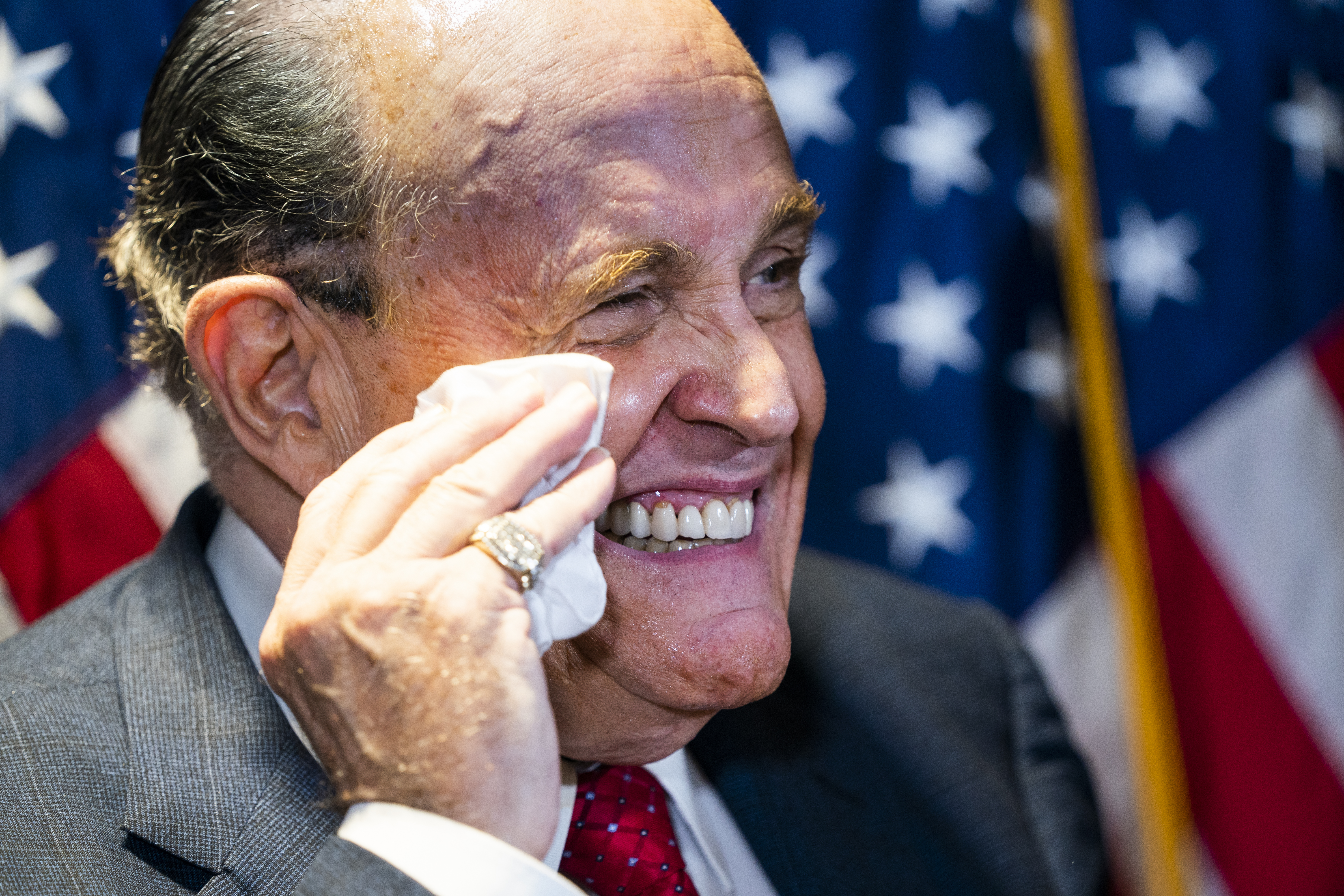Giuliani holds press conference about Trump?s legal challenges to 2020 election