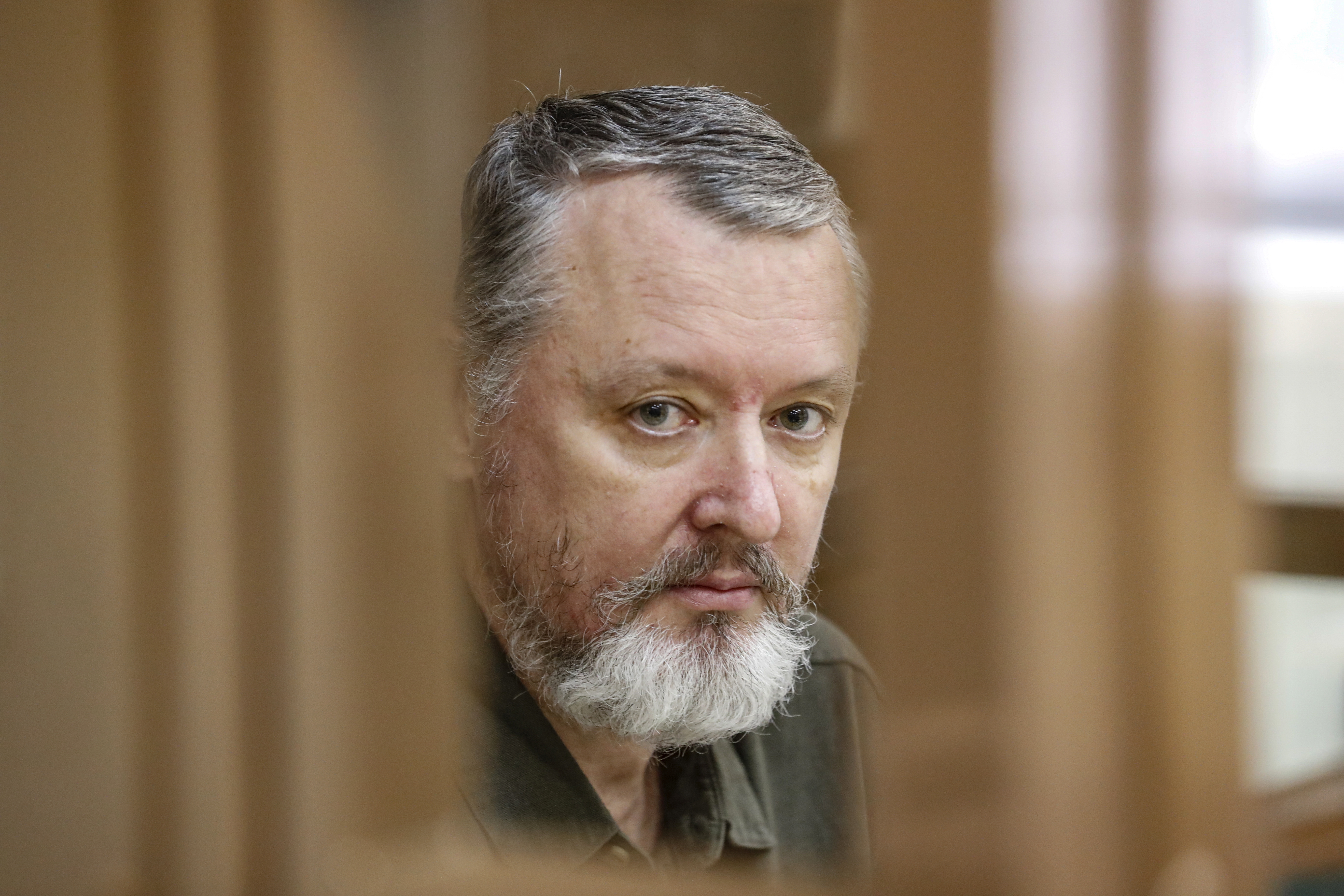 Former military commander of the Donetsk People's Republic Igor Strelkov's court hearing