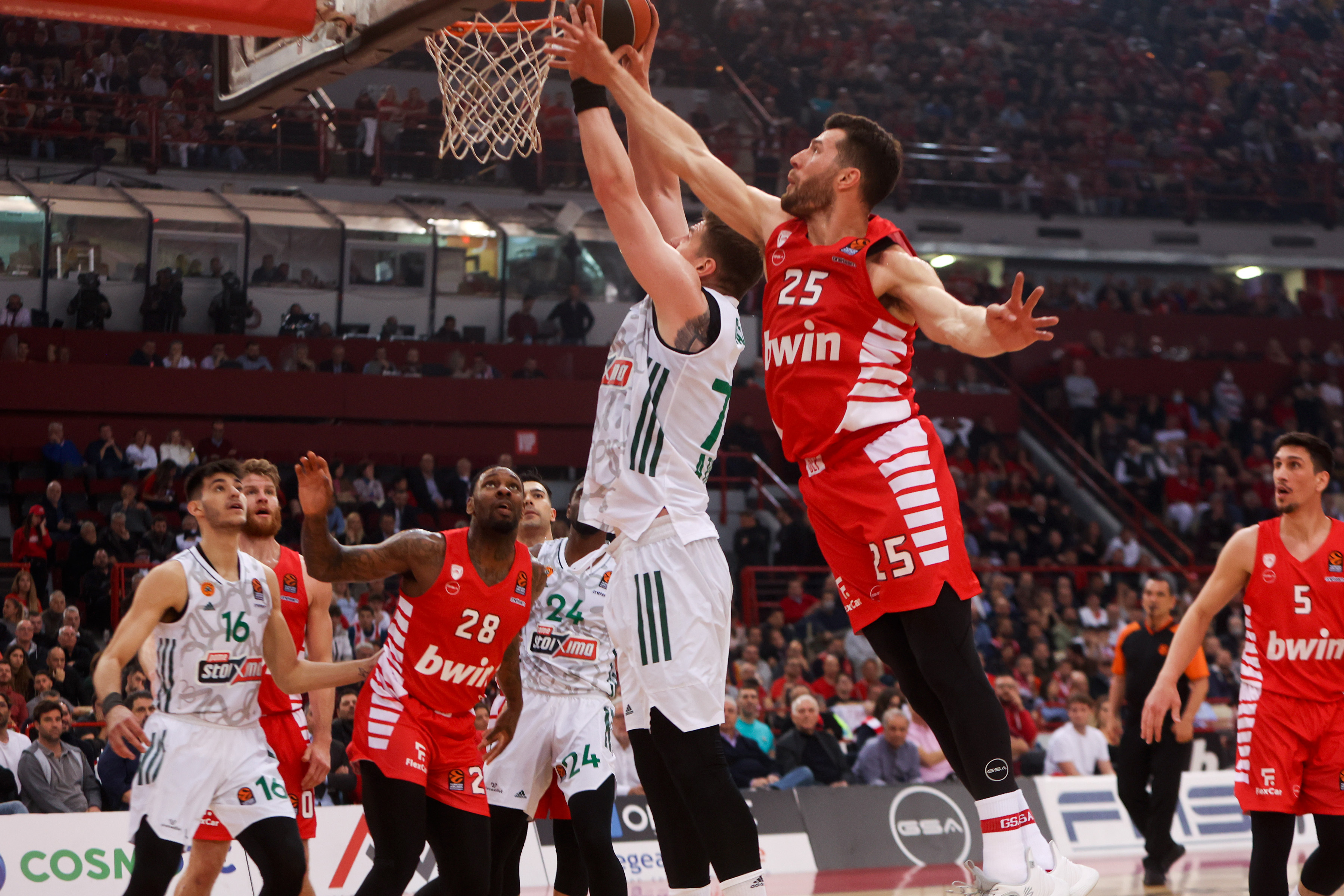EuroLeague Basketball - Olympiacos Piraeus vs Panathinaikos Athens