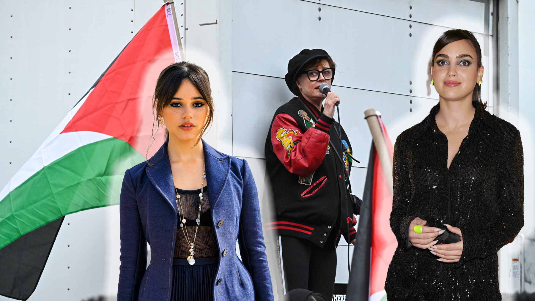 Susan Sarandon Speaks at Pro-Palestinian Rally, New York City, USA - 17 Nov 2023