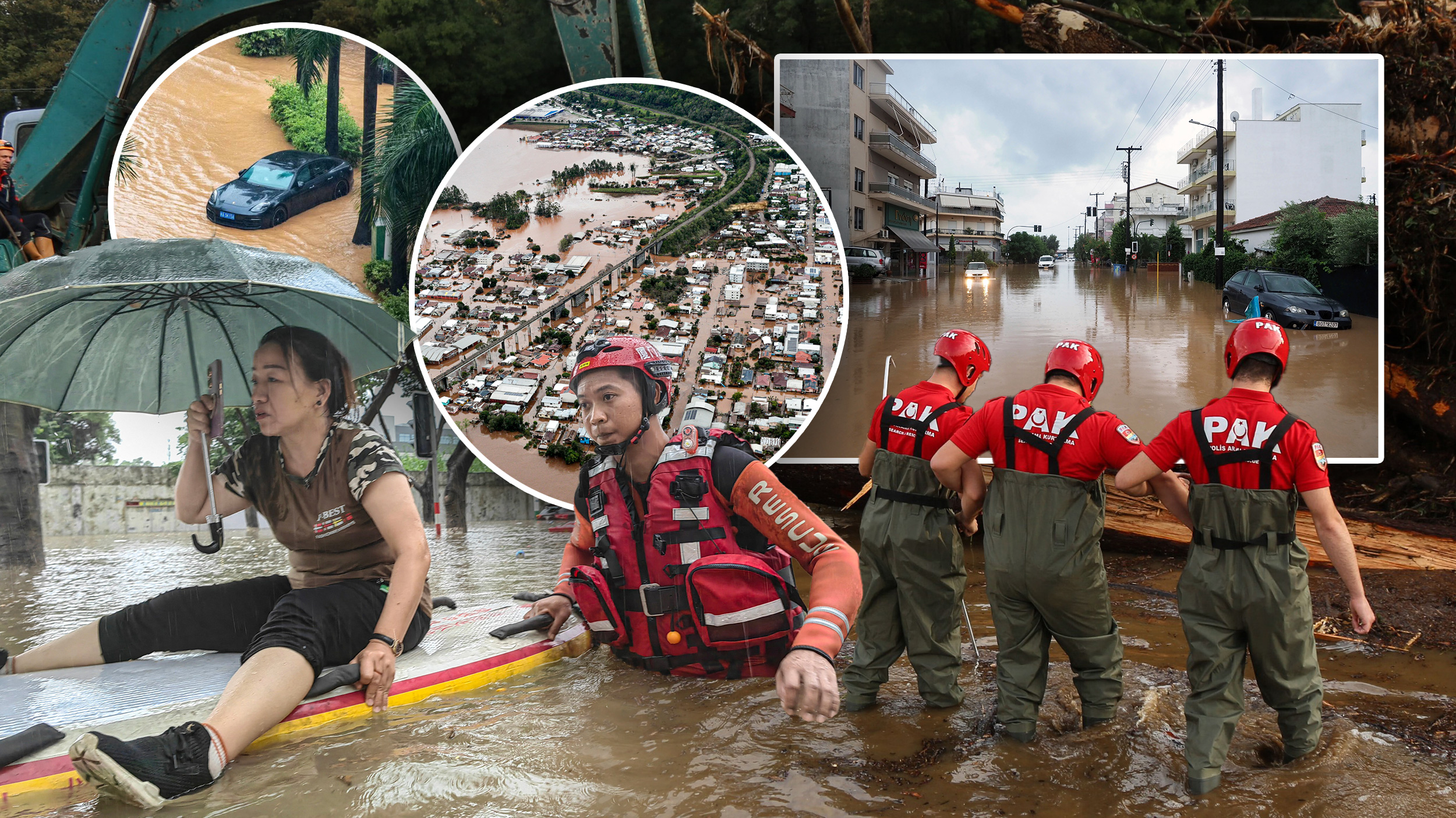 Poplave, Grčka, Turska, Kina, Brazil