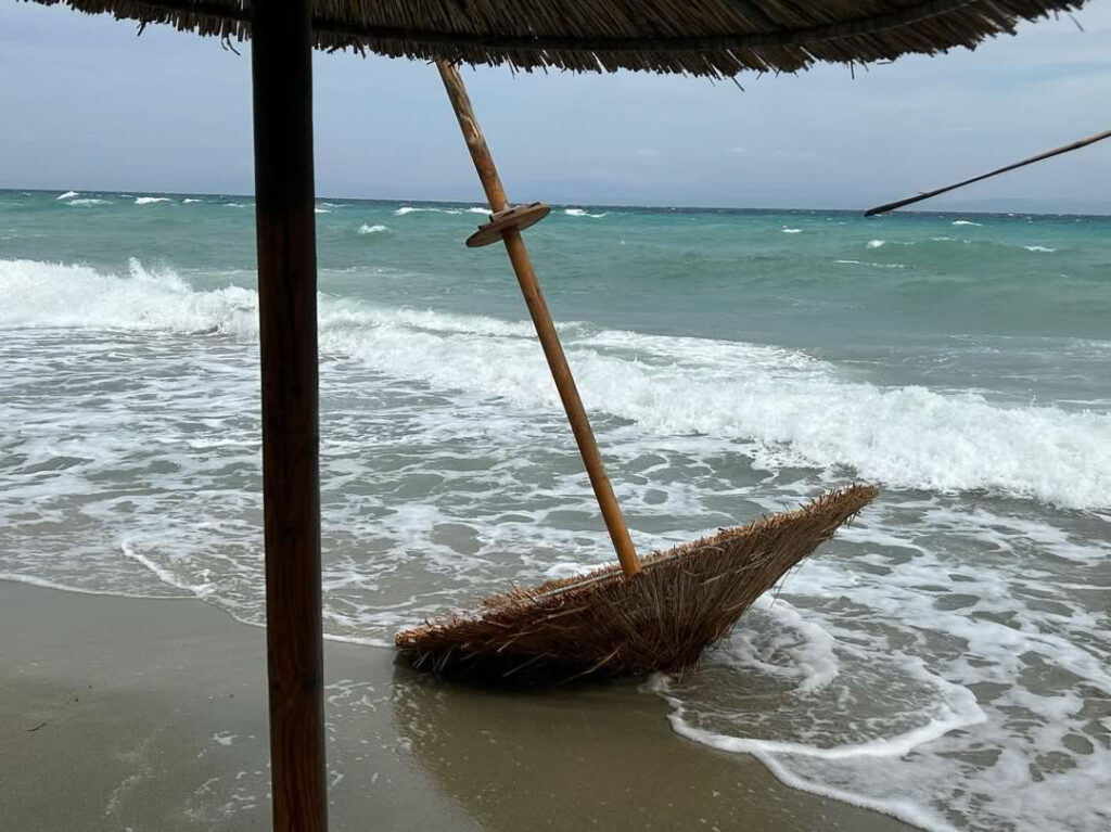 Oluja, nevreme, Grčka, more Foto: Privatna arhiva