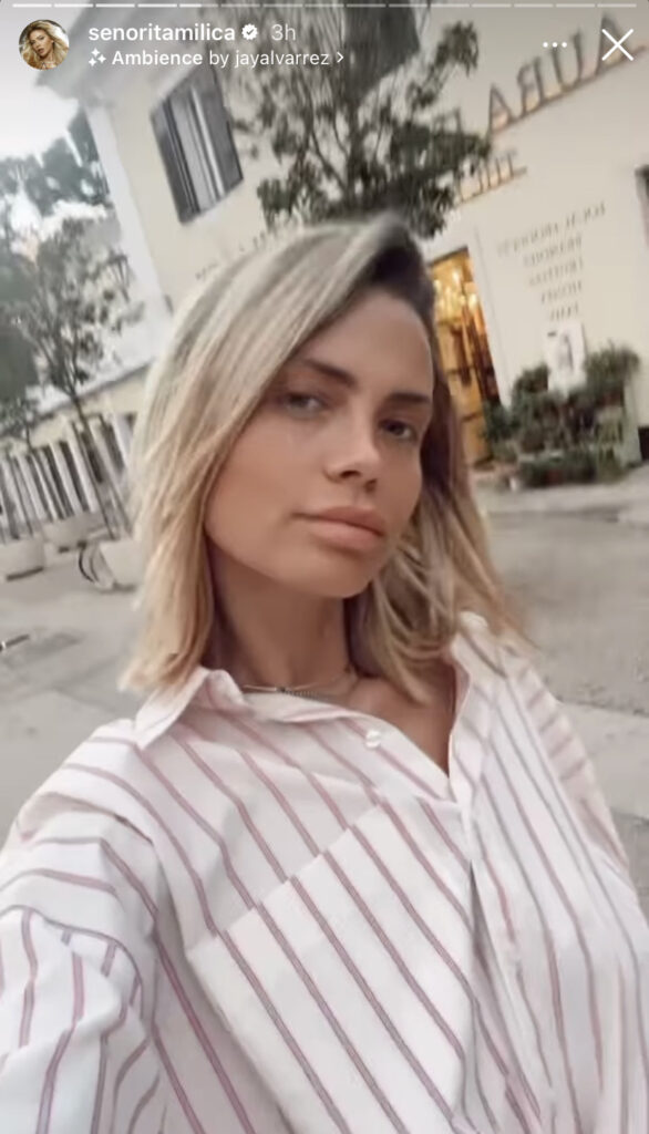 Milica Pavlović Foto: Instagram/senoritamilica