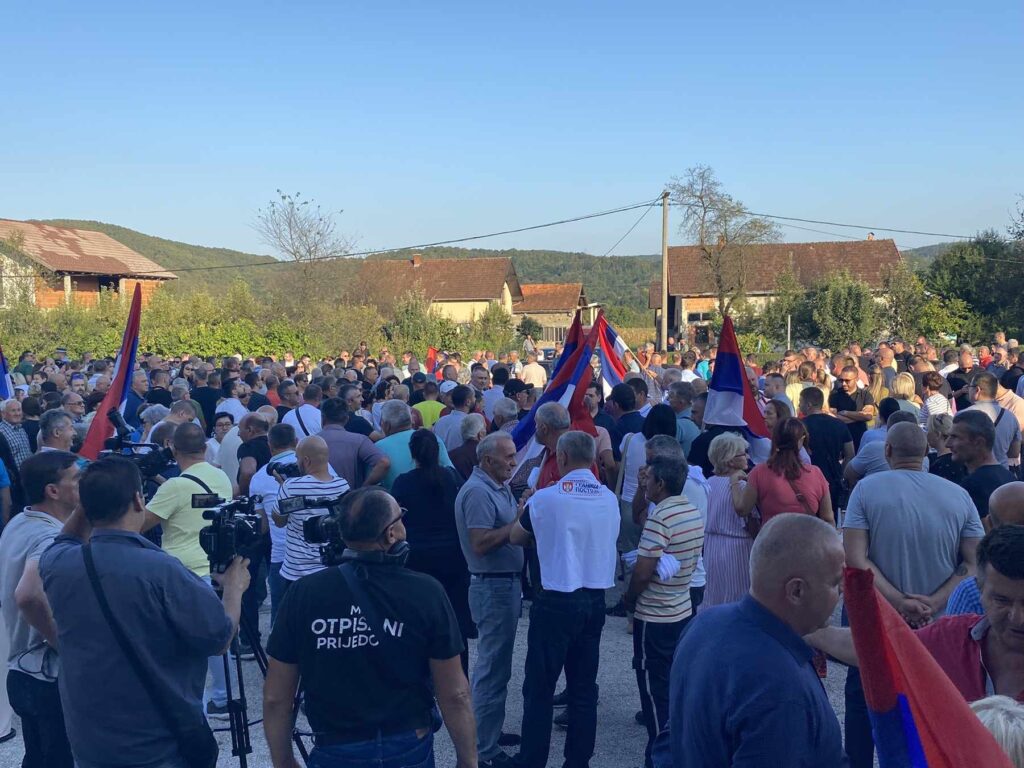 Protesti Granica postoji, Republika Srpska, protest Foto: N1