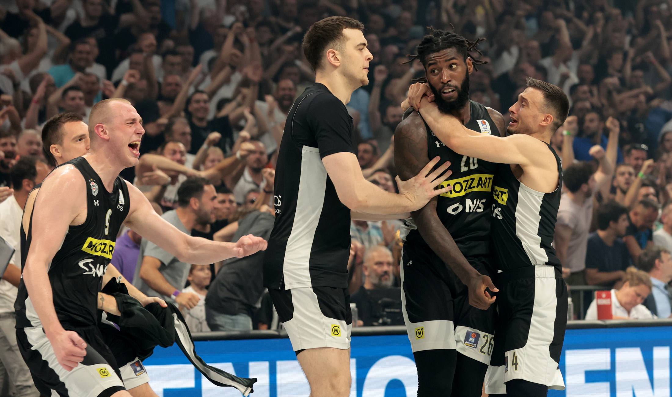ABA Liga Finale 5. utakmica, Partizan v Crvena Zvezda, Beograd, Srbija, Jun 22. 2023.
PEDJA MILOSAVLJEVIC/STARSPORT
