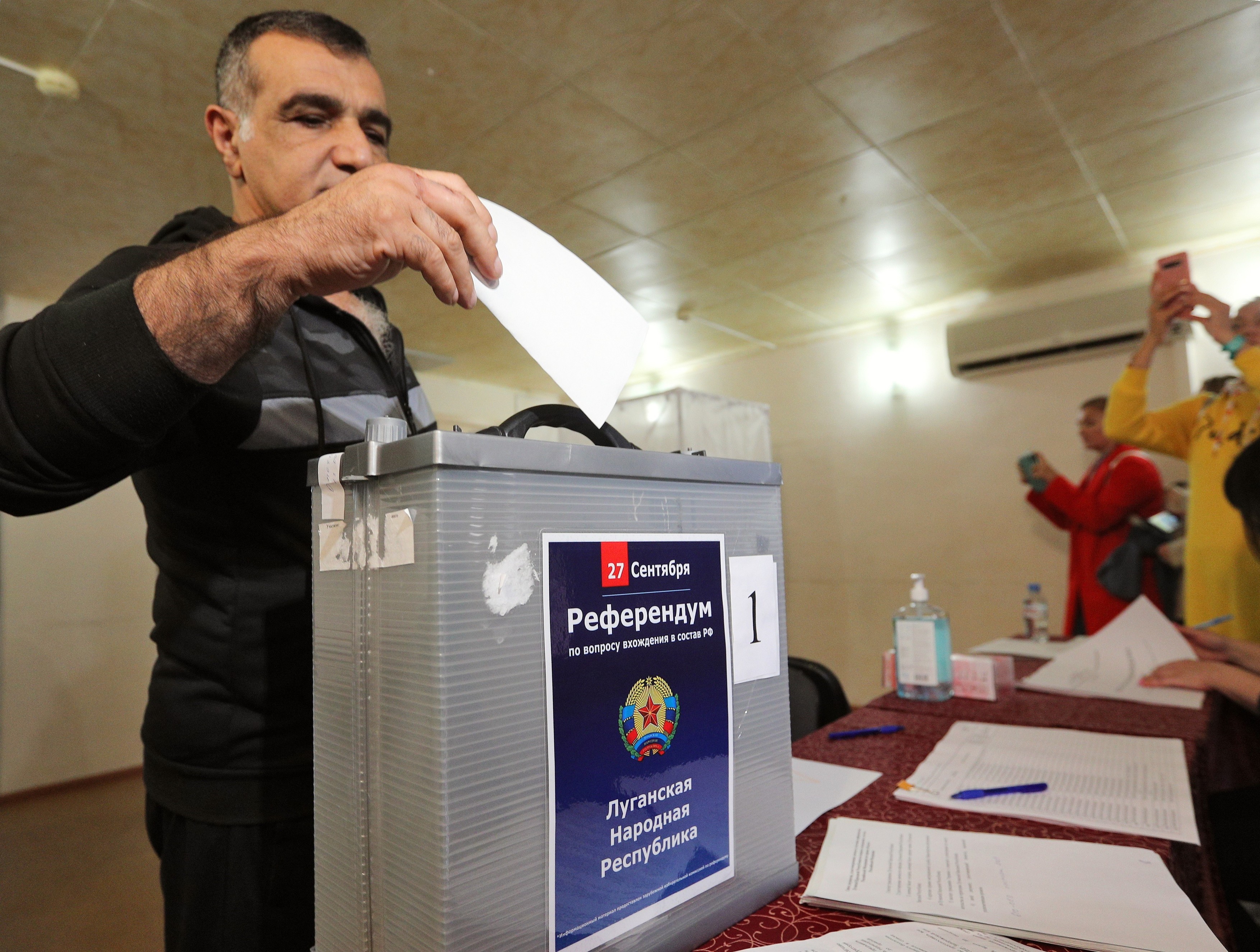 Referendum on the entry of the Donetsk People's Republic (DPR), the Luhansk People's Republic (LPR), Kherson and Zaporozhye regions into Russia.