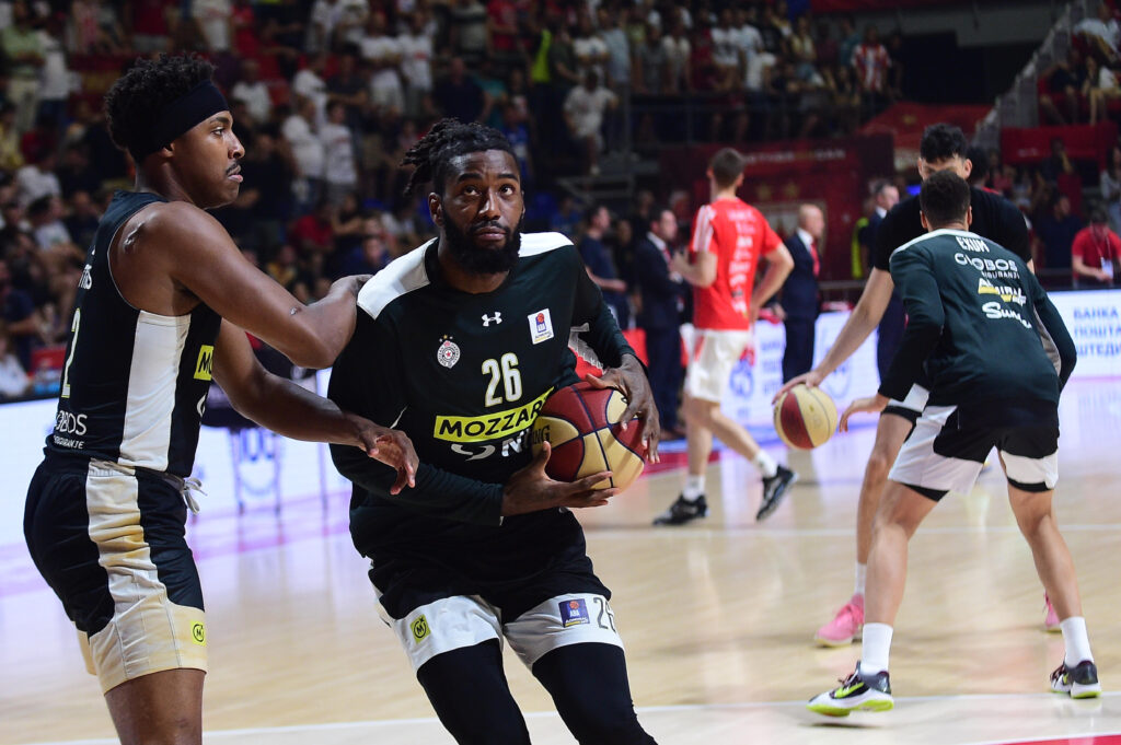 4th game of ABA league finals between kk Crvena Zvezda and kk Partizan, played on June 20th 2023 at Belgrade, Serbia, Aleksandar Nikolic hall. (Photo by Dusan Milenkovic/Starsport.rs ©)