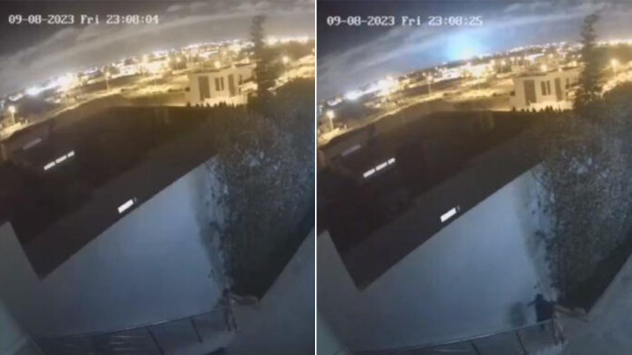 neba iznad Maroka par minuta pre zemljotresa