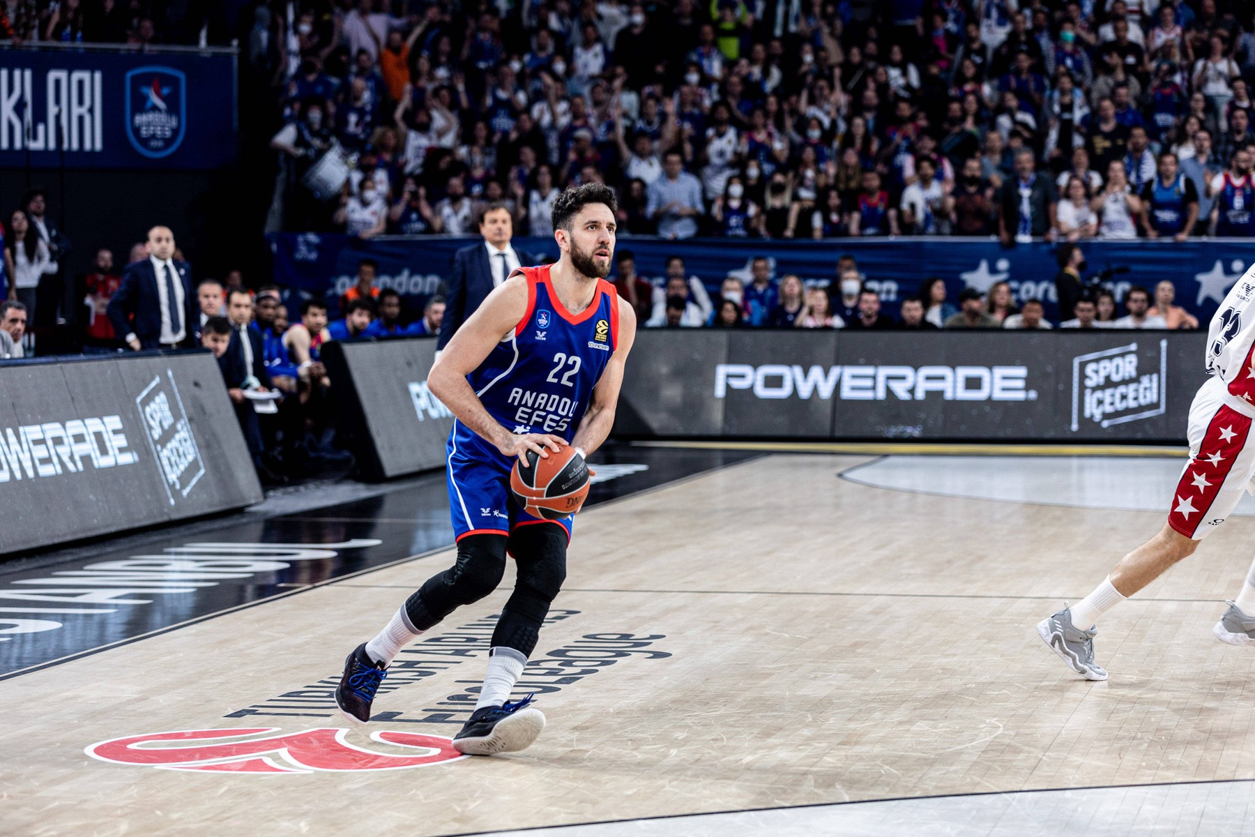 Turkish Airlines Euro League Playoffs Game 4: Anadolu Efes Vs Milano in Istanbul, Turkey - 28 Apr 2022