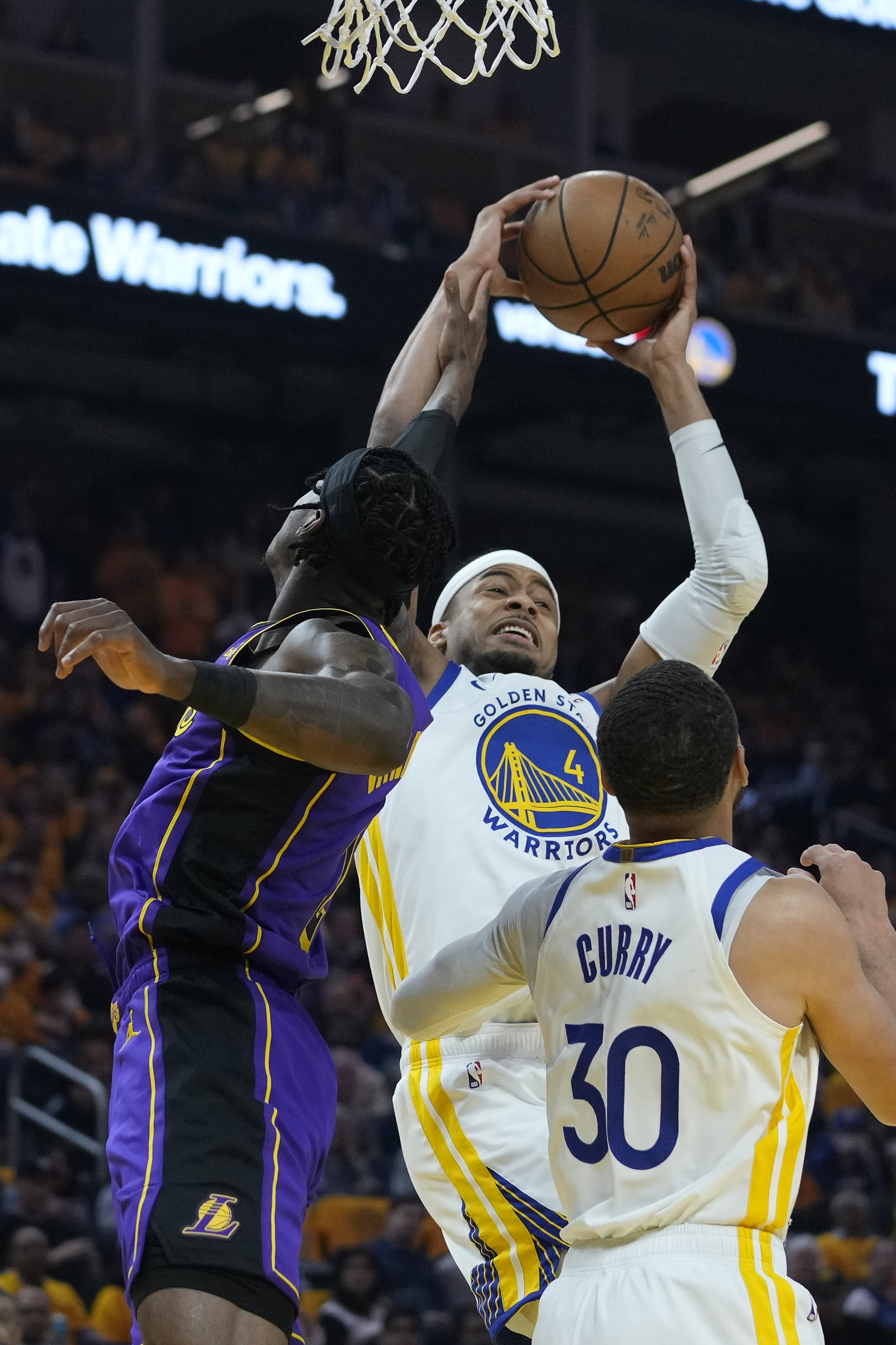 Lakers Warriors Basketball