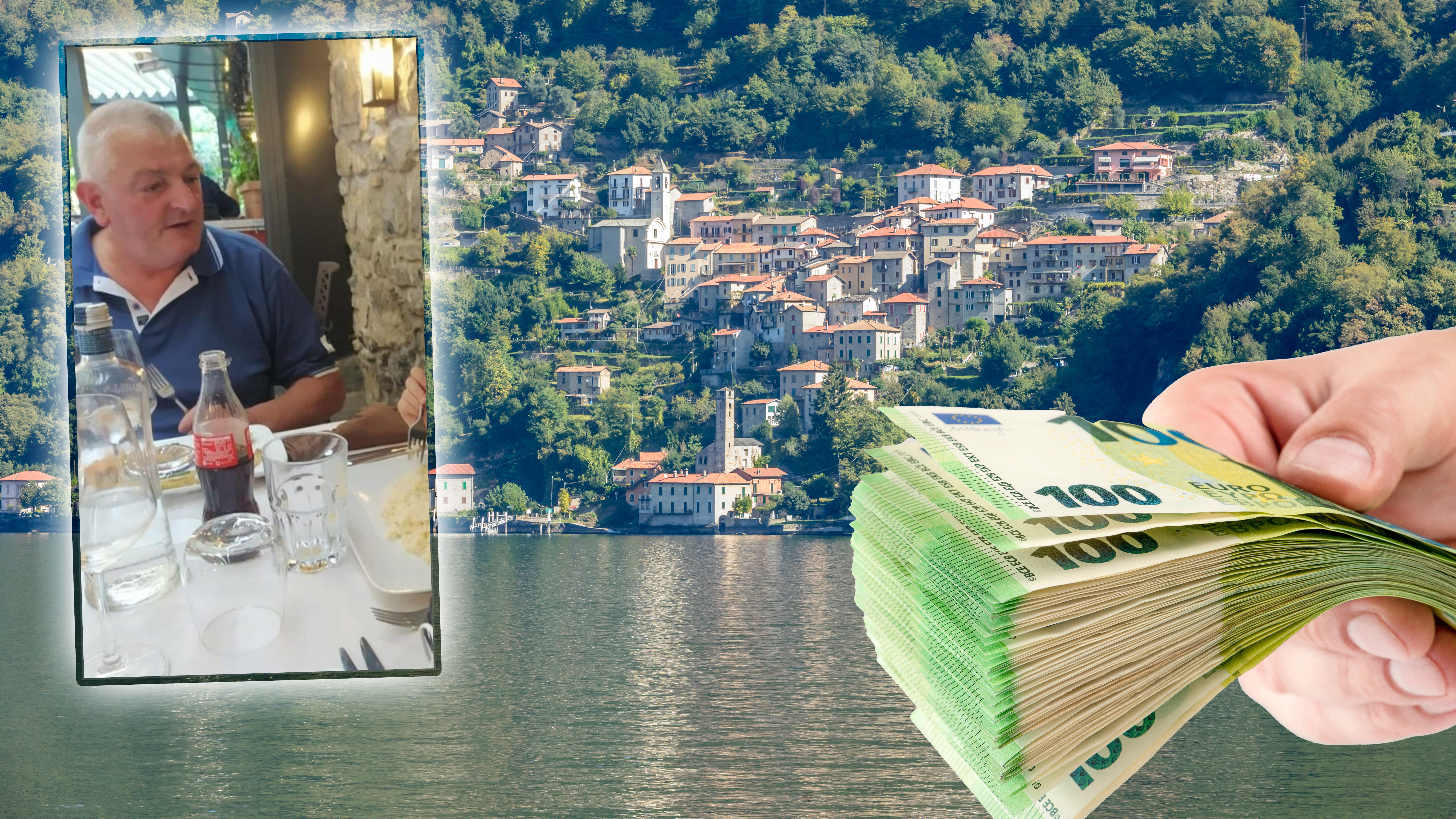 landscape of green lake coast of Como lake with Pognana Lario village SRPSKA PORODICA IZGUBILA TORBICU PUNU PARA NA LETOVANJU: Penzioner iz Italije oduševio Srbe,