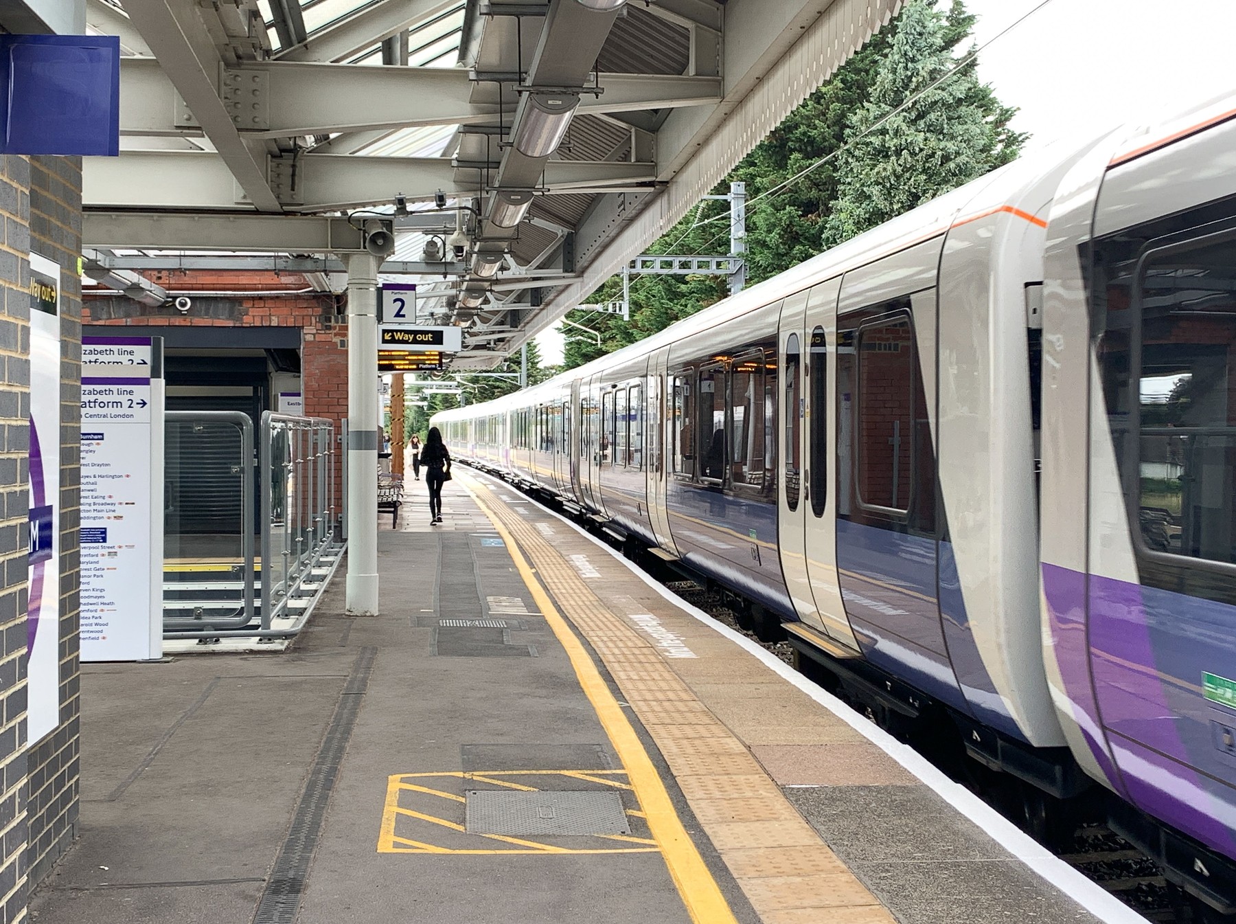 National Rail Strike, Taplow, Buckinghamshire, UK - 26 Jul 2022