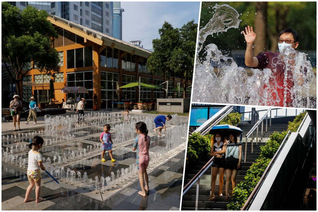 Kina, toplotni talas, vrućina, leto, visoke temperature, visoka temperatura, kombo Foto: EPA-EFE/ALEX PLAVEVSKI/WU HAO