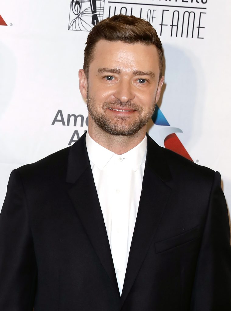 epa07646958 US singer/songwriter Justin Timberlake attends the 2019 Songwriters Hall of Fame Awards Gala at the Marriott Marquis Hotel in New York, New York, USA, 13 June 2019.  EPA-EFE/PETER FOLEY