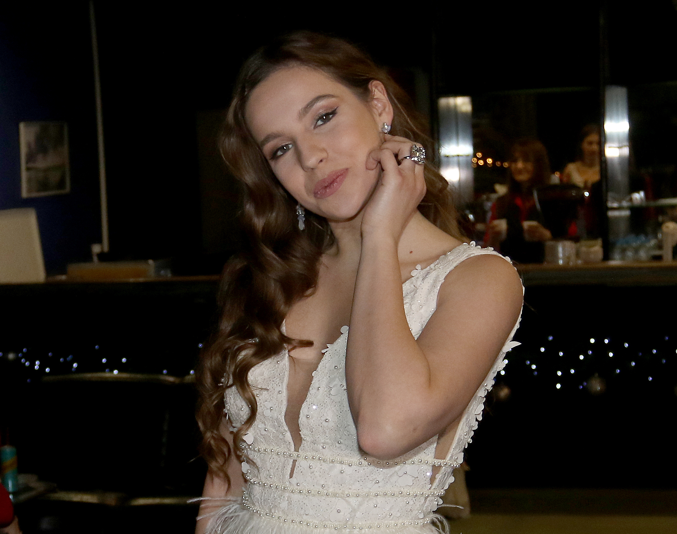 Recording a new year's program on Radio Television Serbia.Snimanje novogodisnjeg programa na Radio televiziji Srbije