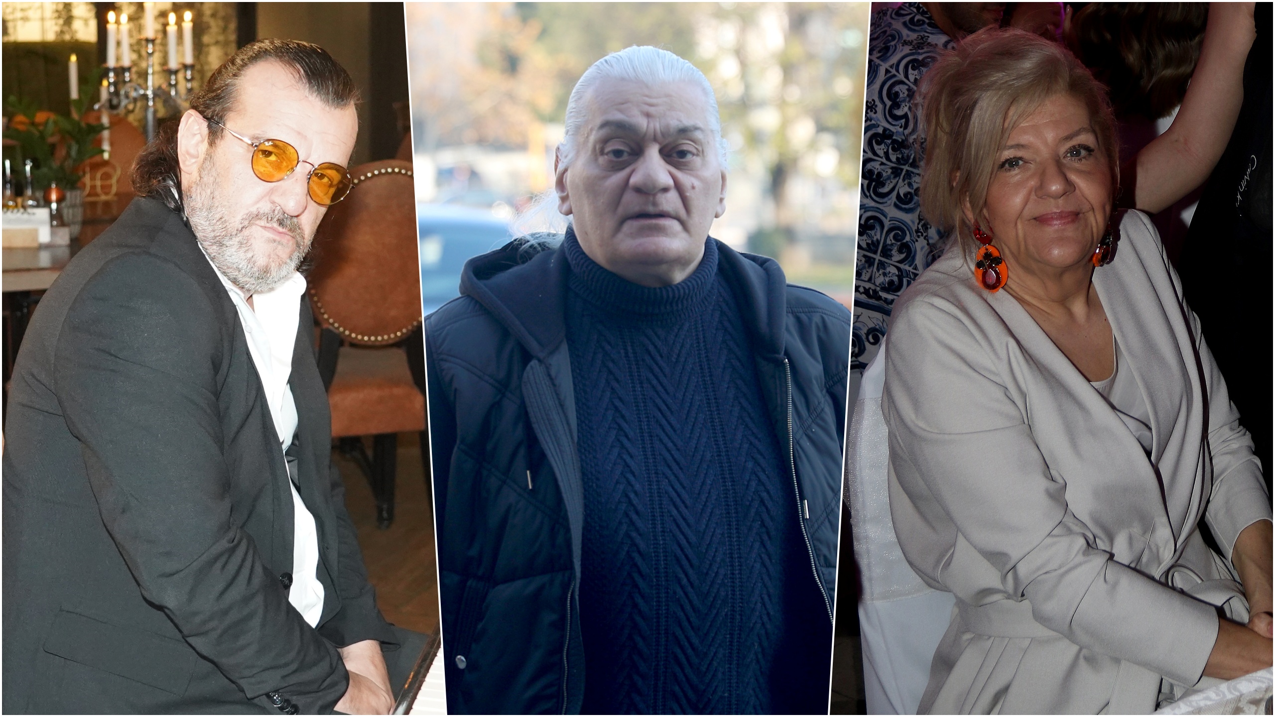 Aca Lukas, Aleksandar Radulović Futa i Marina Tucaković, kombo Foto: Antonio Ahel/M.M./ATAImages