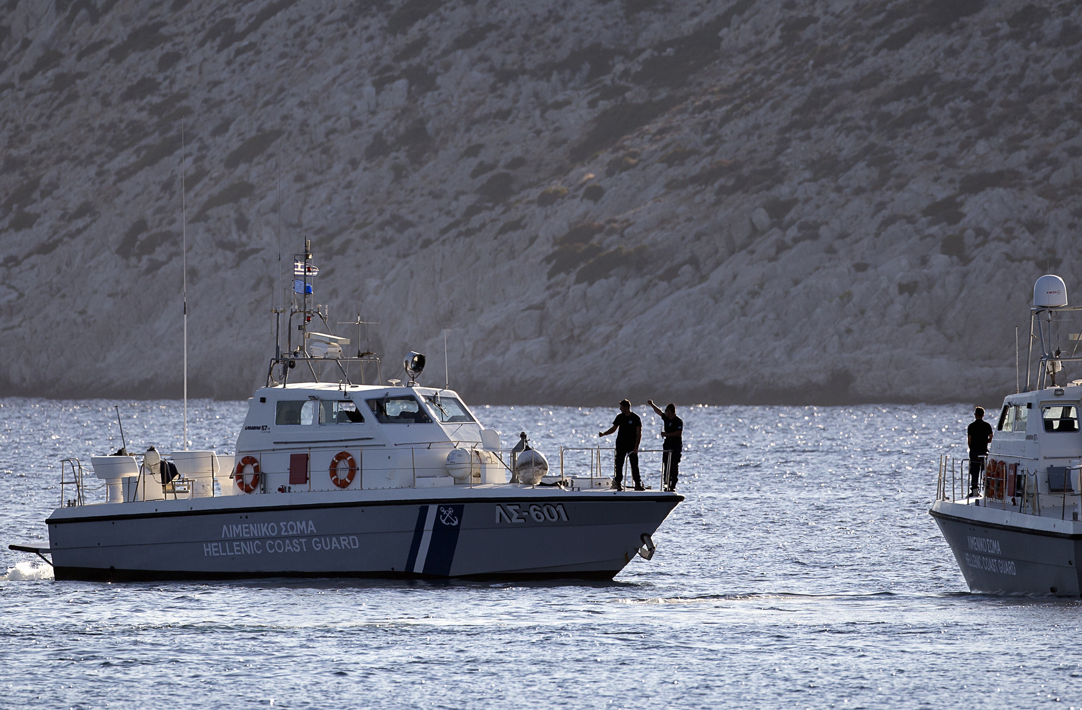 Four people died and four were injured after a boat and a speedboat collided off the Greek holiday island of Aegina near Athens, Greece