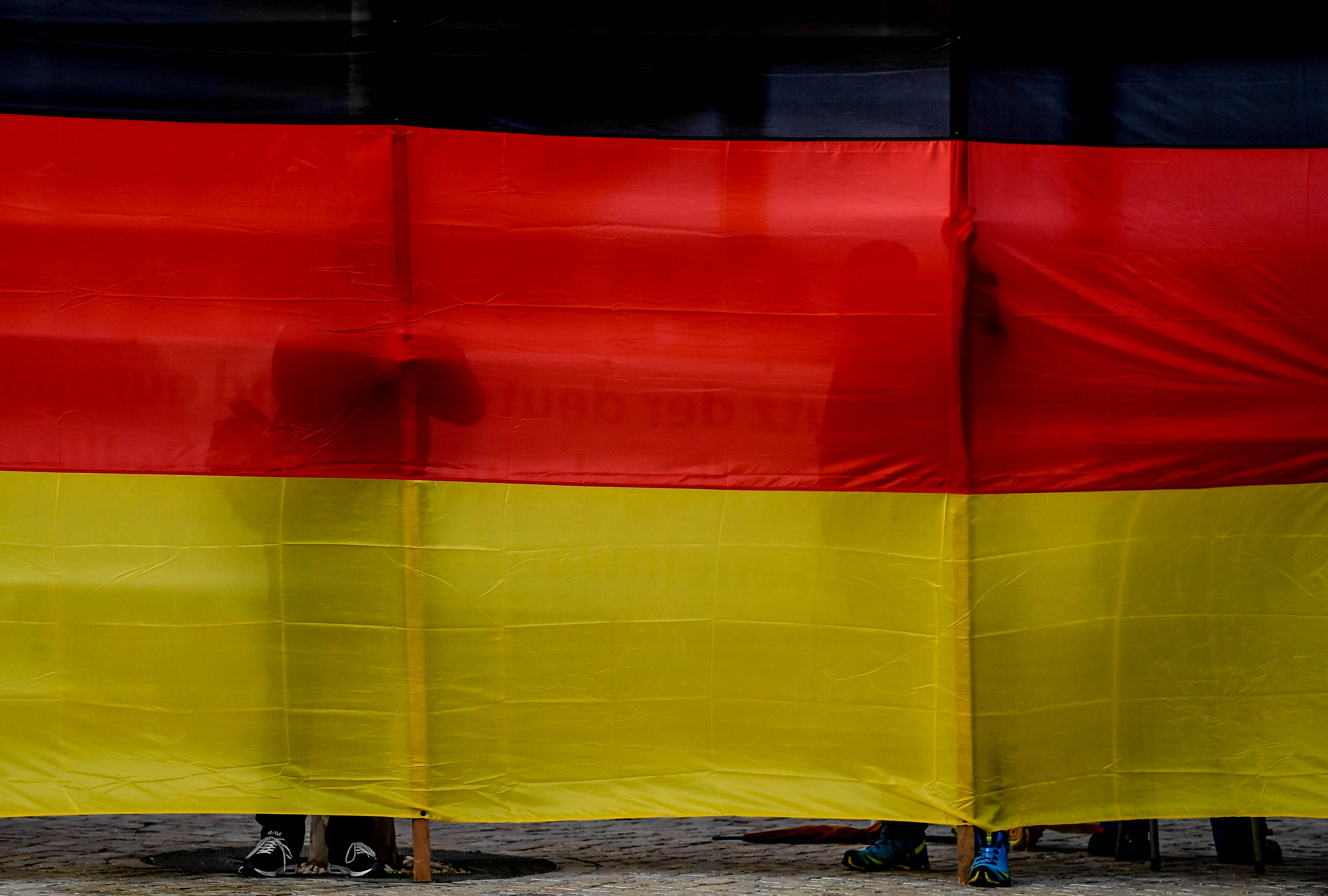 AFD Thuringia state elections campaign zastava Nemačka