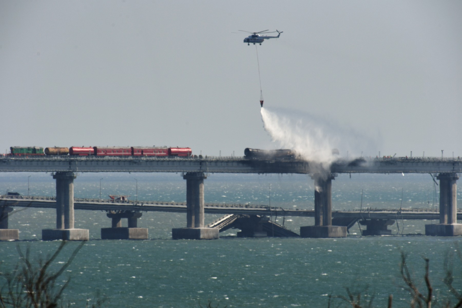 Russia Crimean Bridge Accident