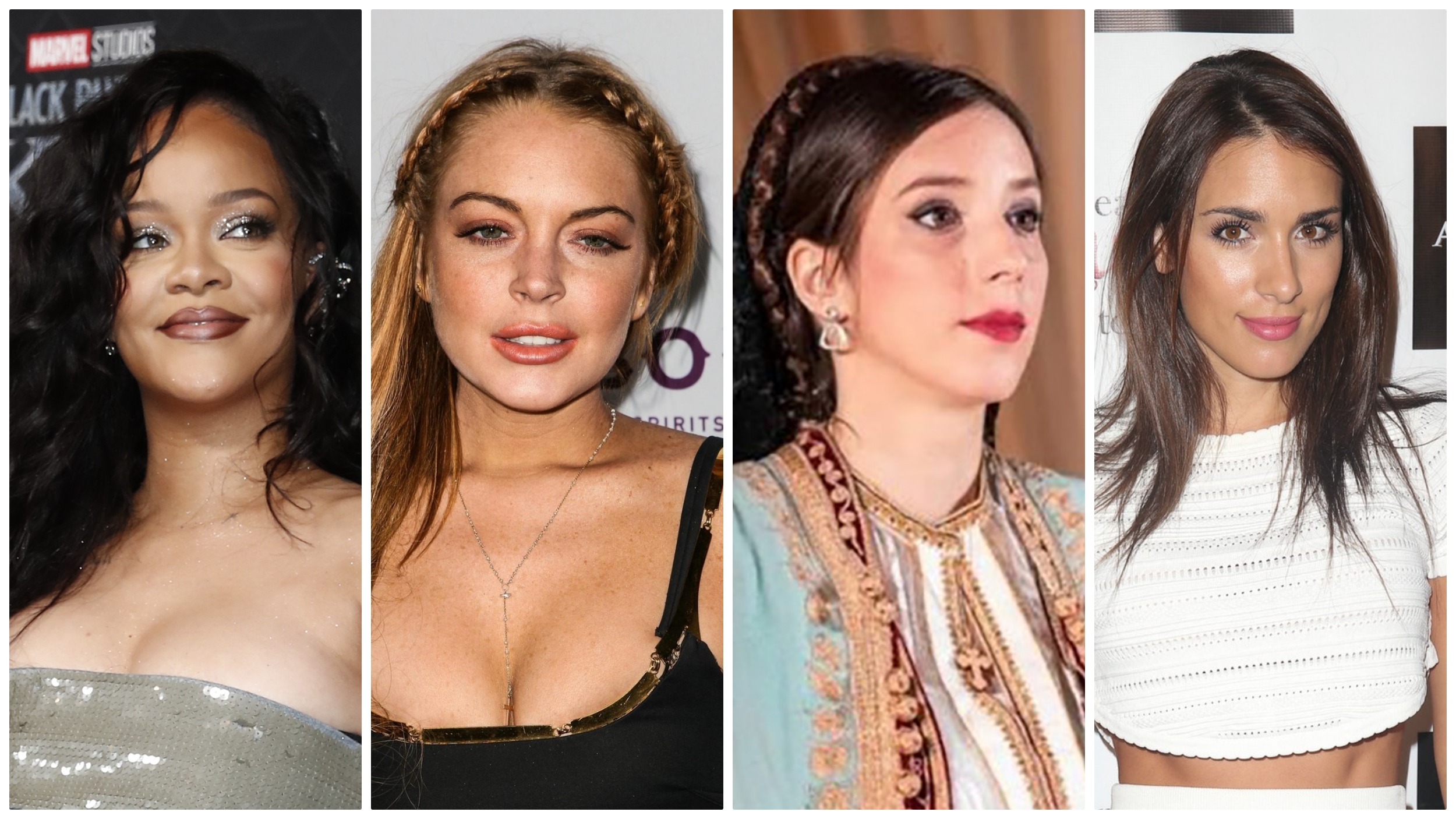 Rijana, Lindzi Lohan, Danica Crnogorčević i Ivana Korab