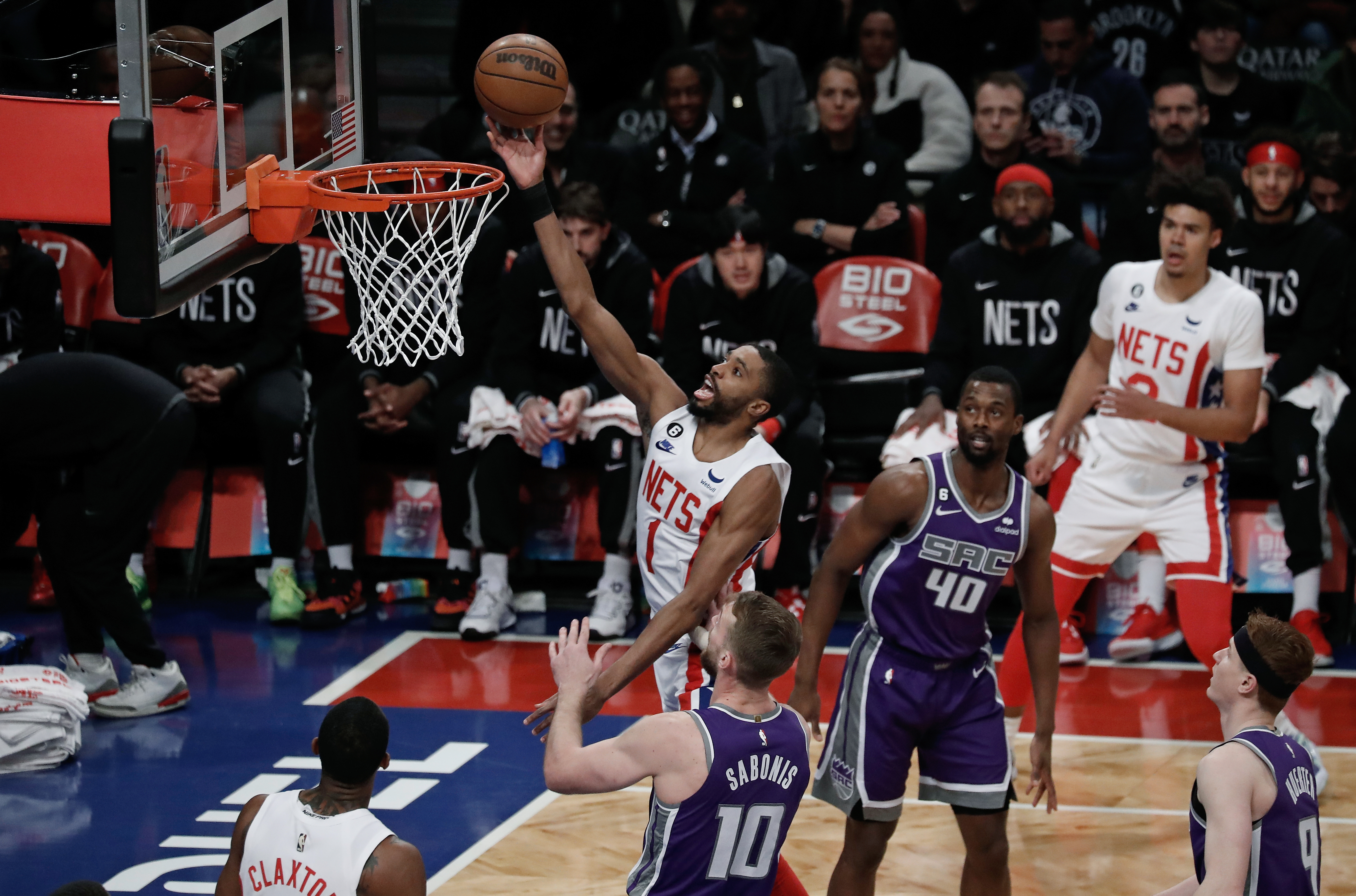 NBA - Sacramento Kings at Brooklyn Nets