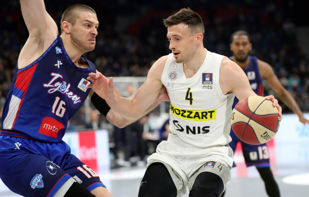 Partizan - Igokea, ABA Liga, 10. April 2023. Beograd, Srbija  (credit: Pedja Milosavljevic/STARSPORT)