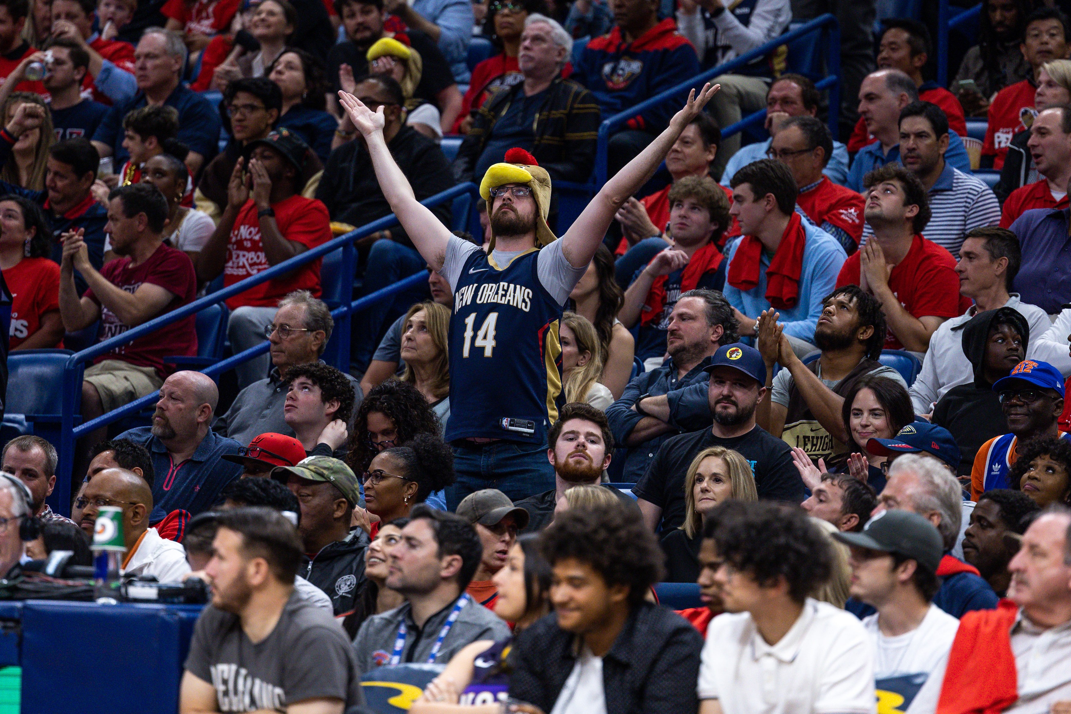 NBA: New York Knicks at New Orleans Pelicans