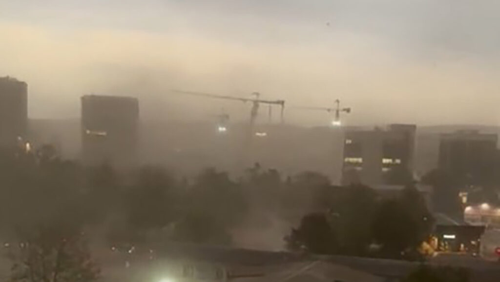 kran pada oluja nevreme novi beograd