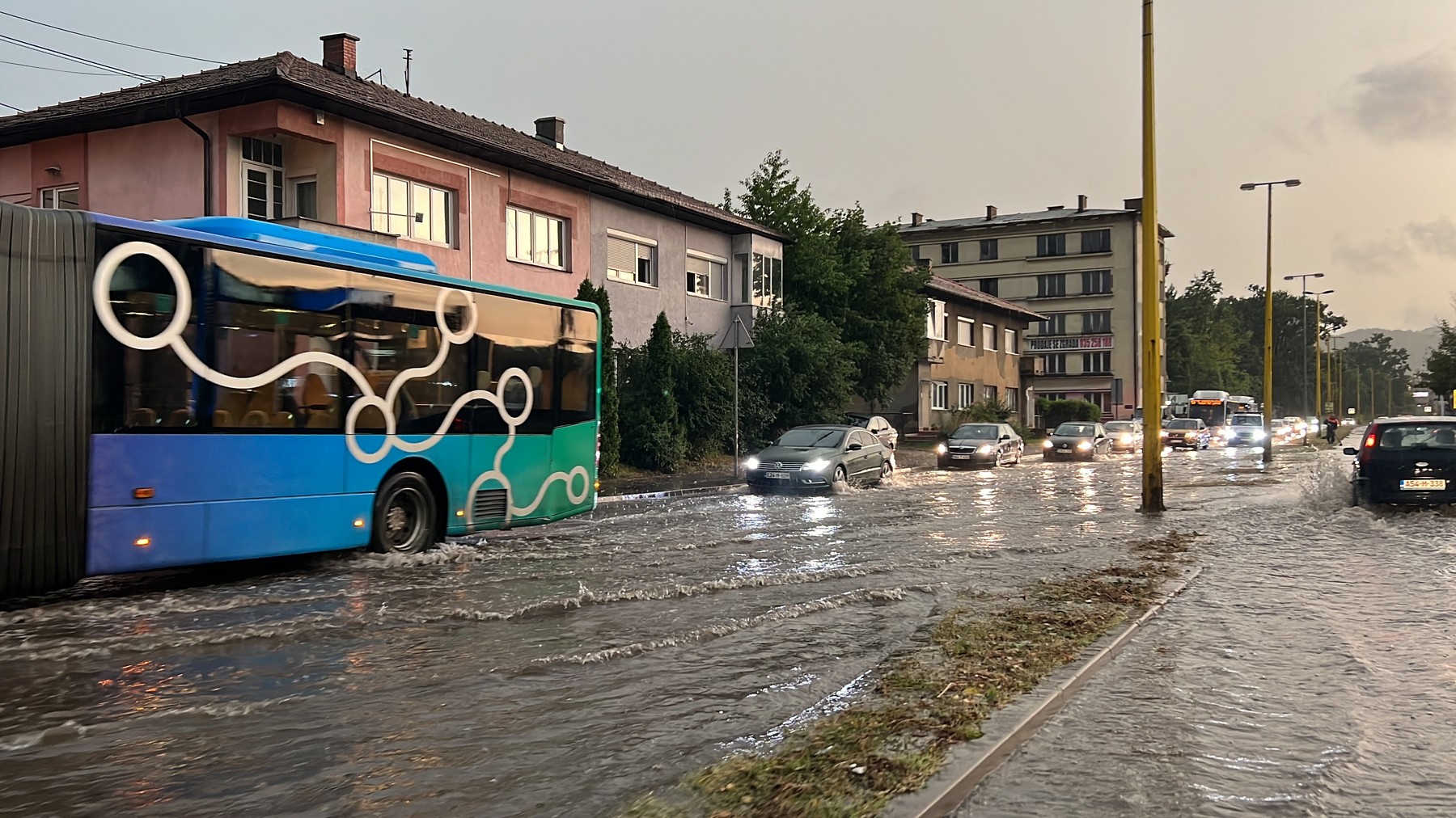 Aftermath of heavy rain and storms in Bosnia and Herzegovina