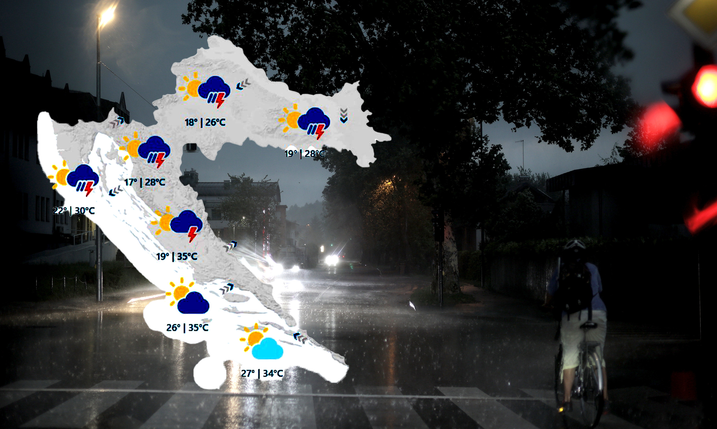 Hrvatska najava novo nevreme