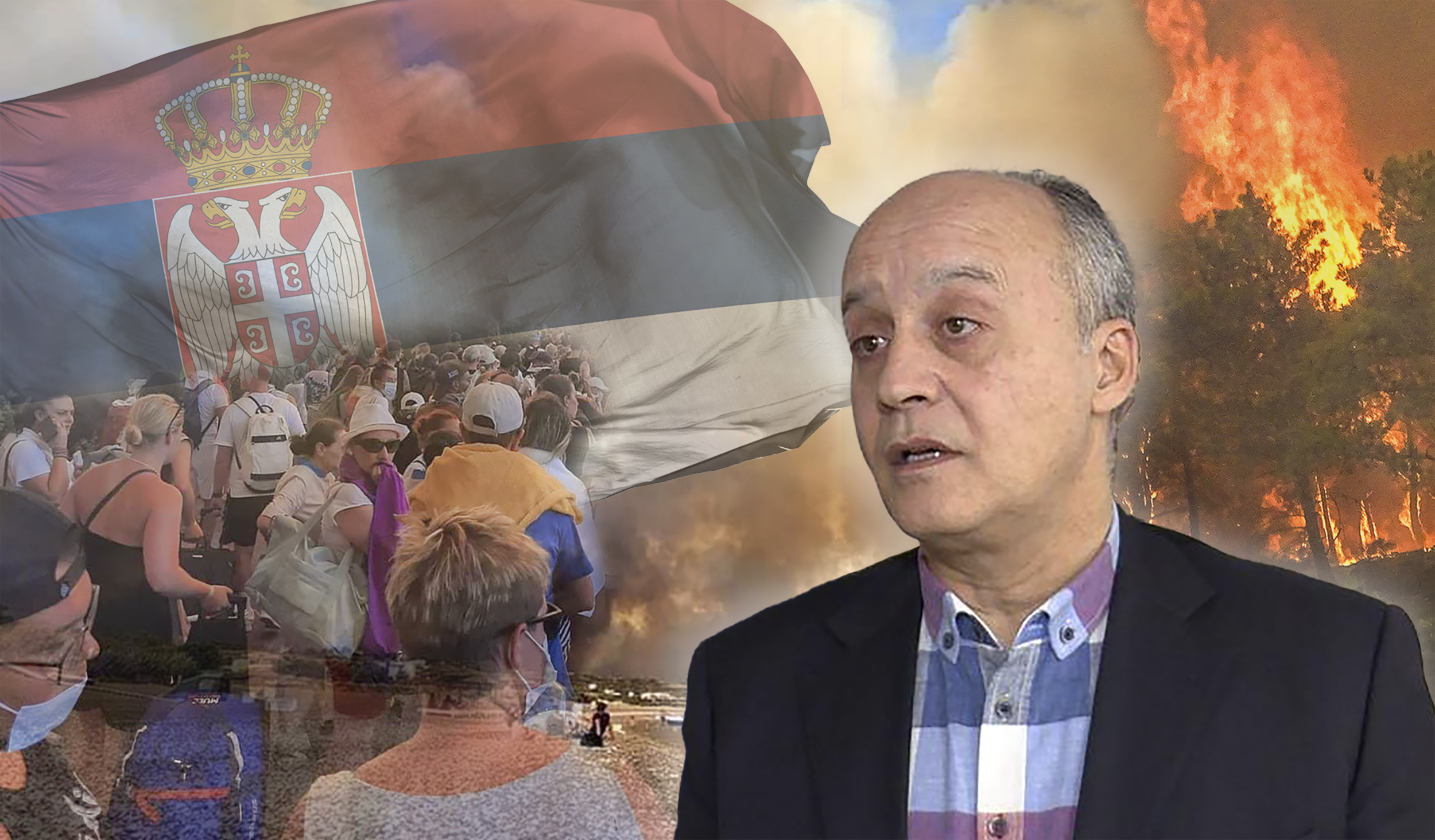 Rodos požar, srpski turisti, Aleksandar Seničić kombo