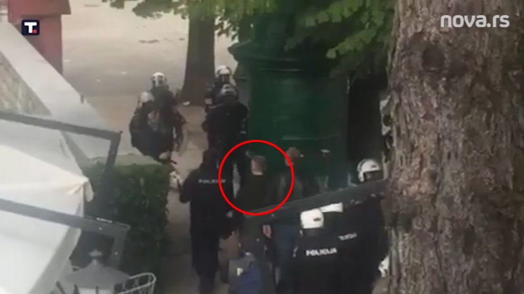 Privođenje Veselin Veljović Foto: Tanjug