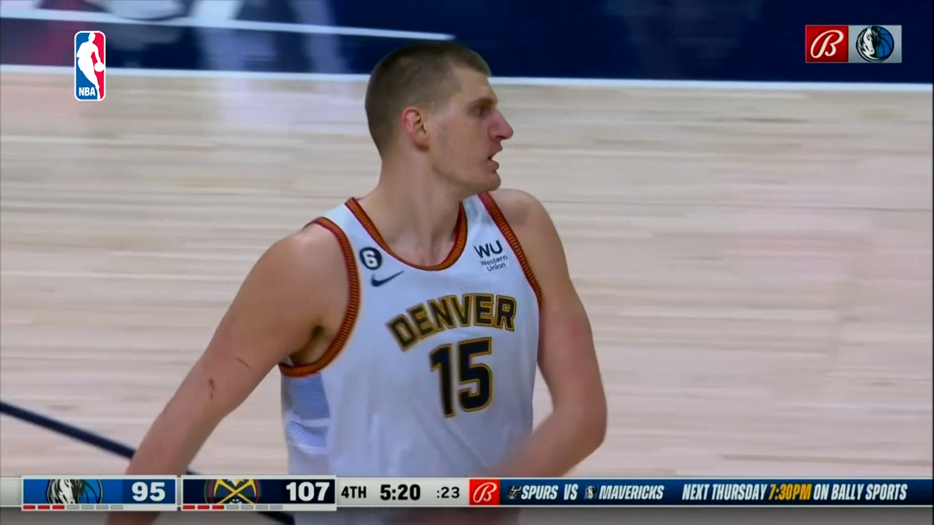 Najbolji potezi sa utakmice Denver Nagetsa i Dalas Maveriksa