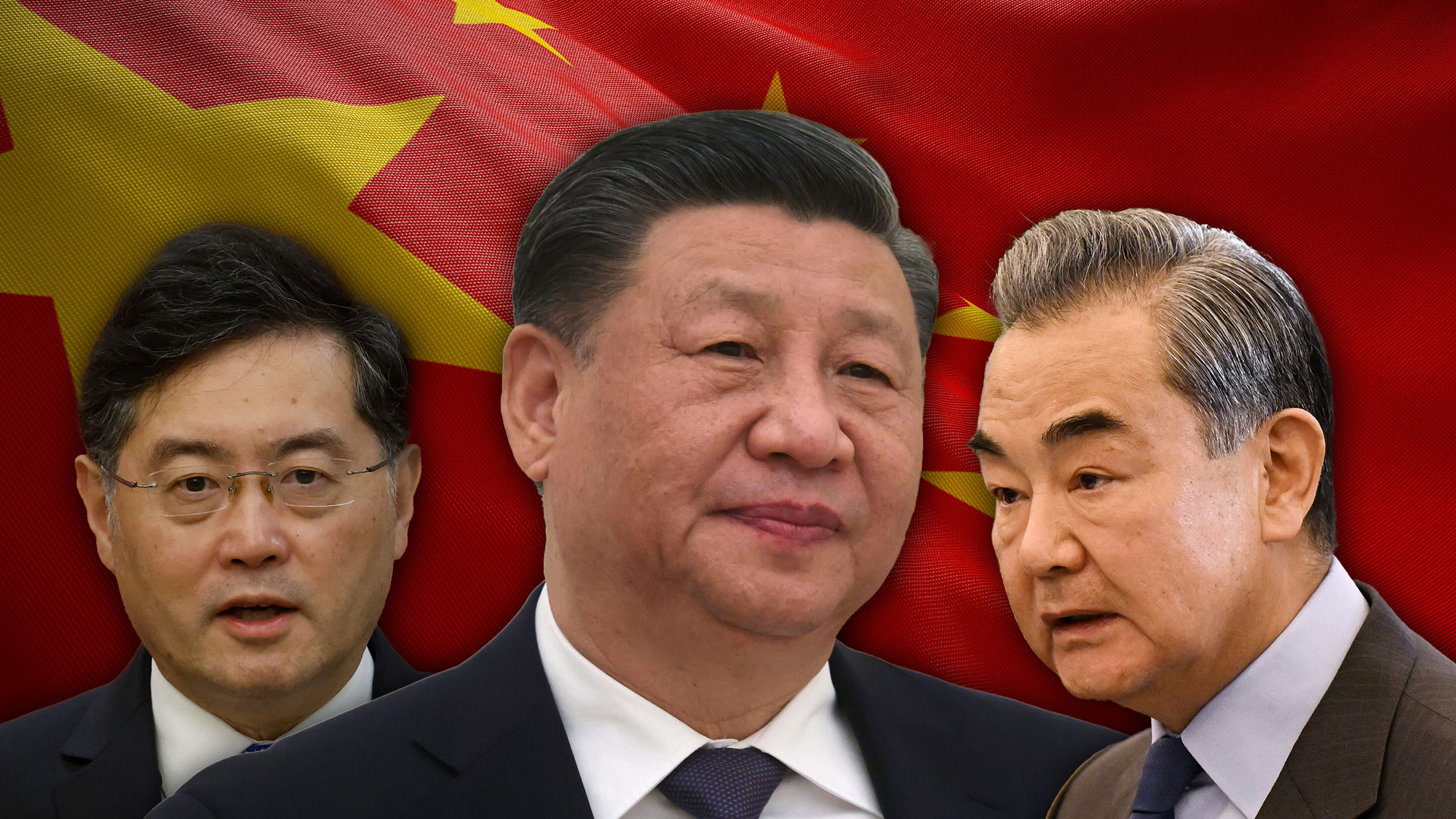 Qin Gang,  Si Đinping, Wang Ji,