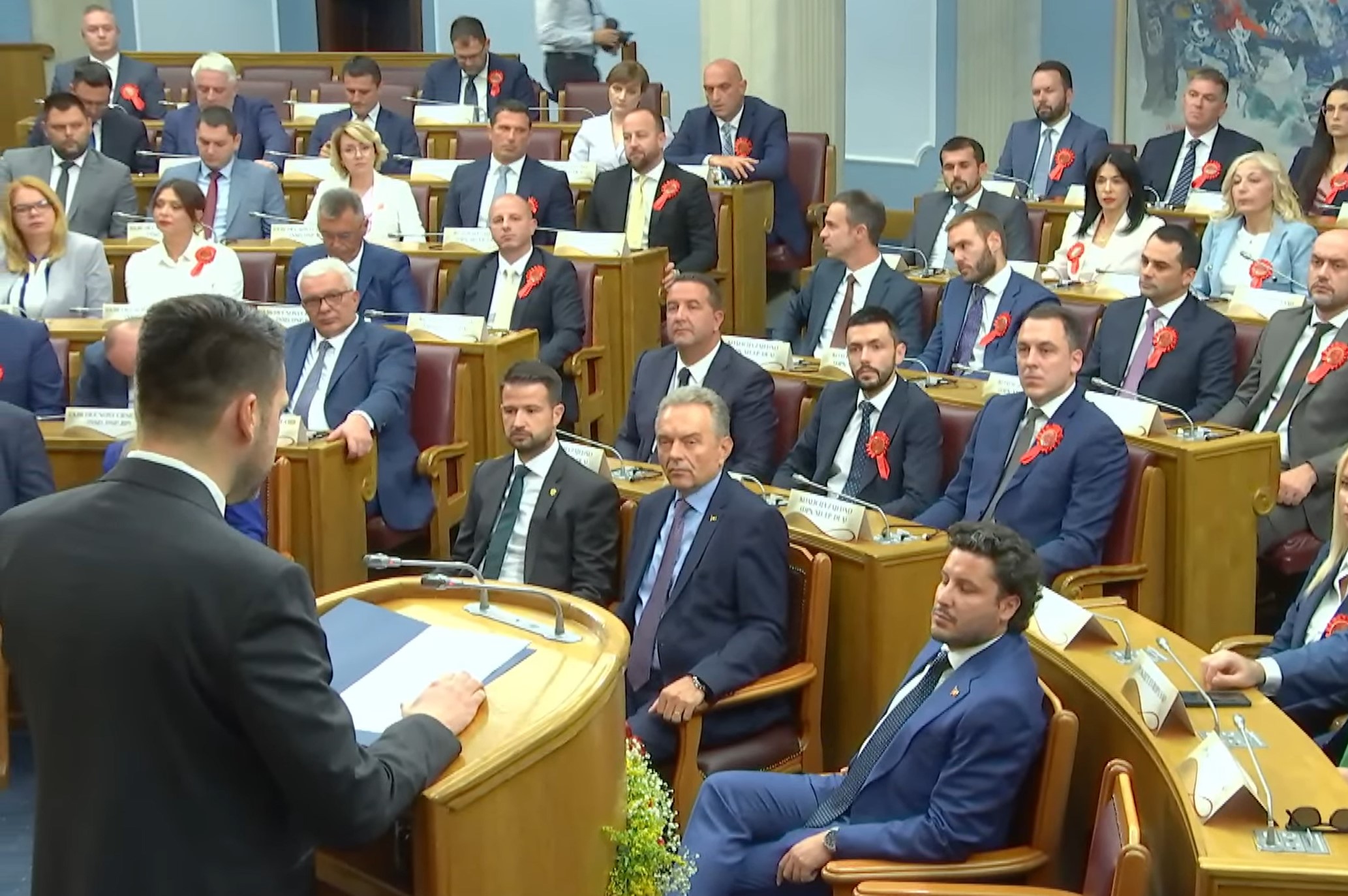 Počela konstitutivna sednica Skupštine Crne Gore, prisutan Milatović