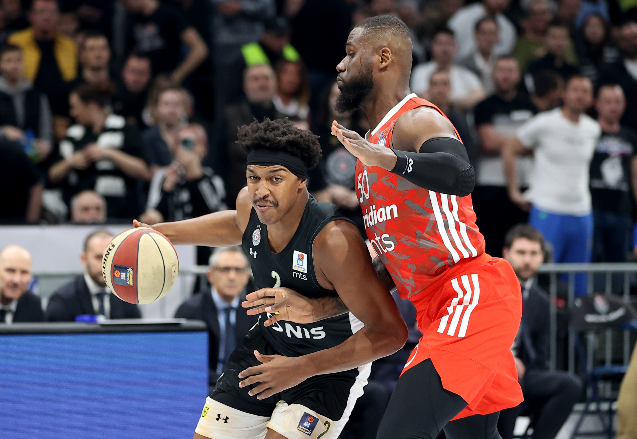 Partizan - Crvena Zvezda , Derbi, ABA Liga  13 - Mart - 2023.Beograd, Srbija Photo: © 2023 Pedja Milosavljevic / STARSPORT