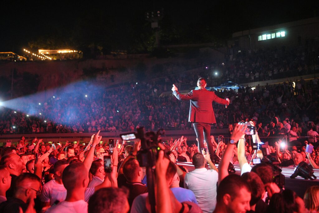Beograd,  09. 09. 2023.  Tašmajdan, Jašar Ahmedovski koncert Foto: Filip Krainčanić/Nova.rs