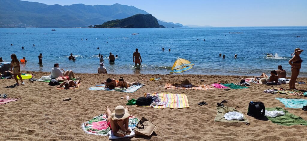 Crna Gora, avgust 2023. Mogren, plaža Mogren Foto: Ana Marković/Nova.rs