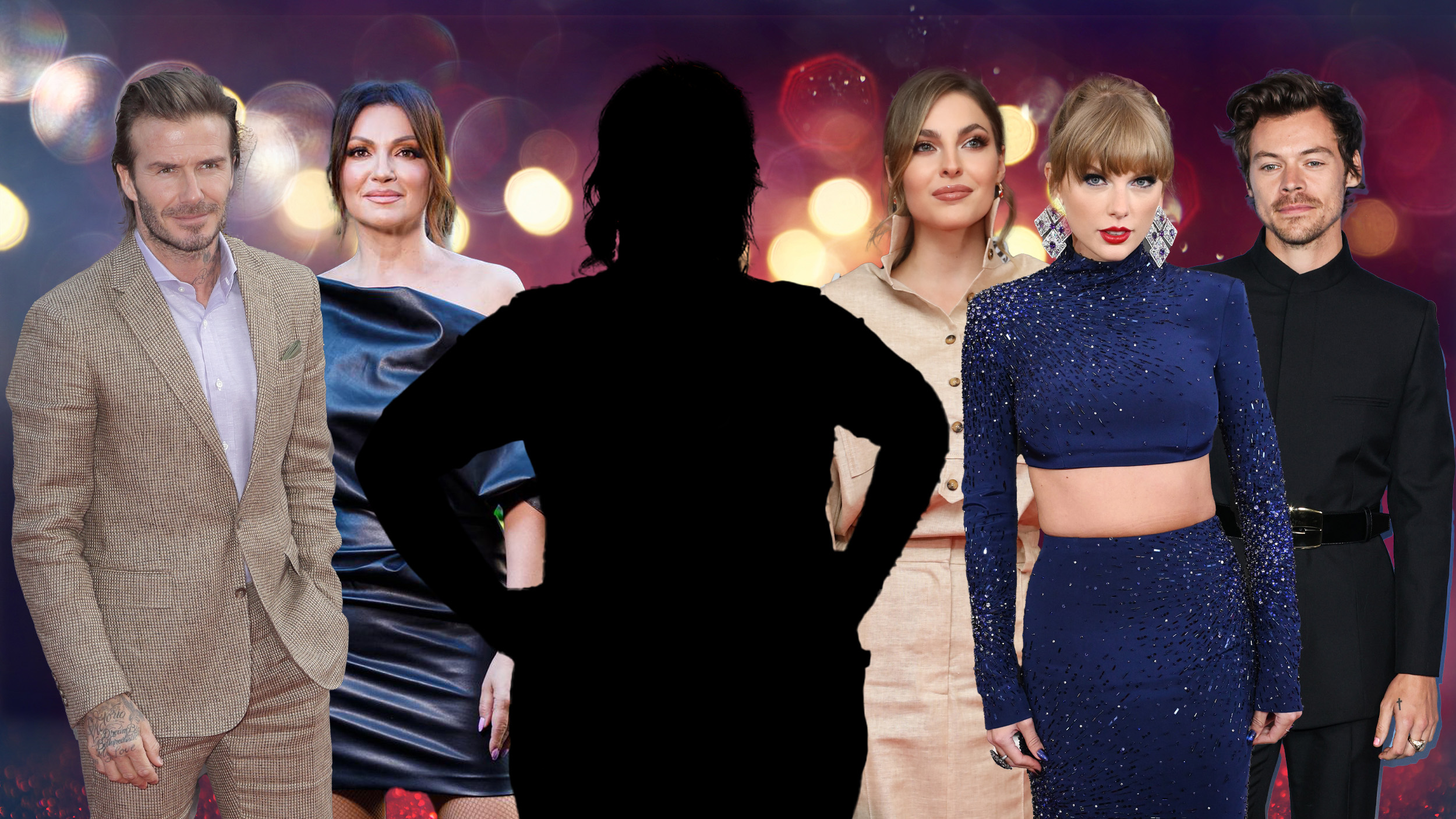 Red glitter vintage lights background. defocused Poznati koji su progonjeni, Nina Badrić, Džejla Ramović, Tejlor Svift, Dejvid Bekam, Hari Stajls