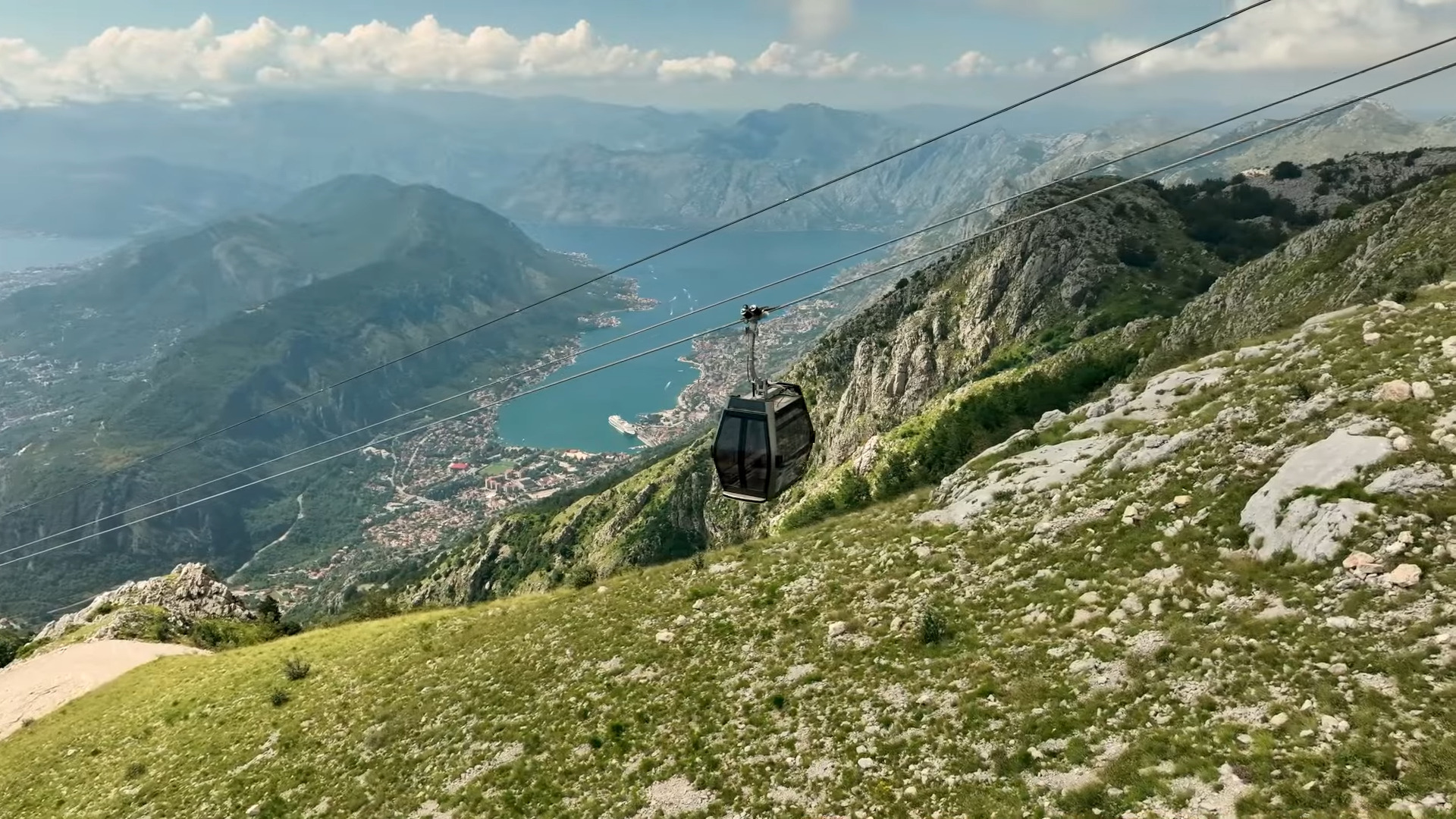 Crna Gora, žičara, Kotor - Lovćen Foto: Printscreen/YouTube/Kotor Cable Car