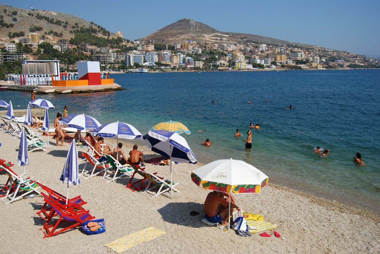 Saranda Beach, Saranda, Vlorë County, Albania