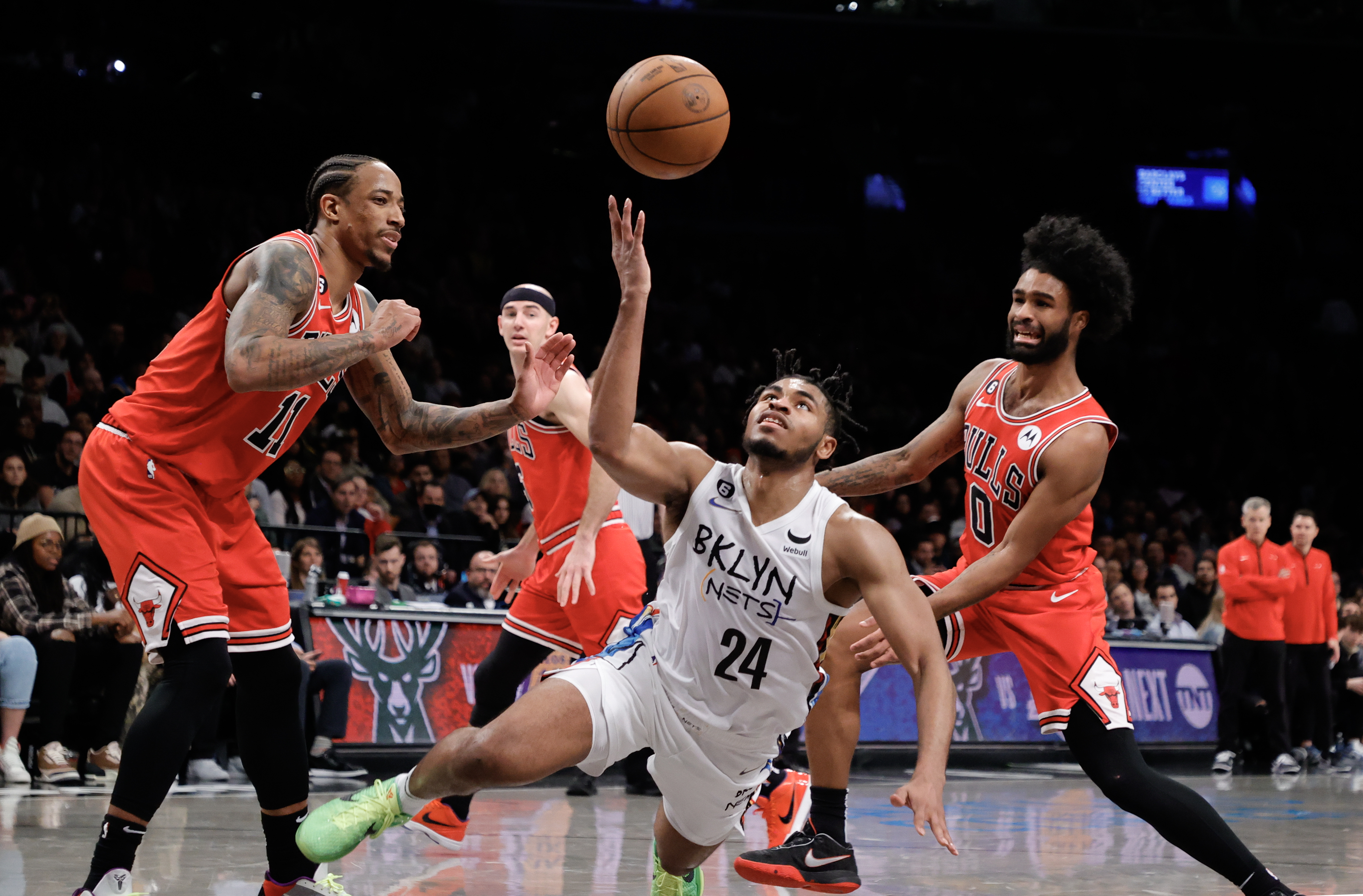 NBA - Chicago Bulls at Brooklyn Nets