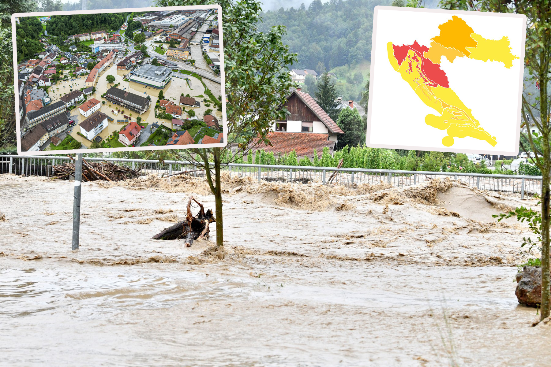 Flooding in Slovenia
Flooding in Slovenia, Skofja Loka, Slovenia - 04 Aug 2023,Image: 794192373, License: Rights-managed, Restrictions: , Model Release: no, Credit line: Natasa Kupljenik/MI-PRESS / Shutterstock Editorial / Profimedia